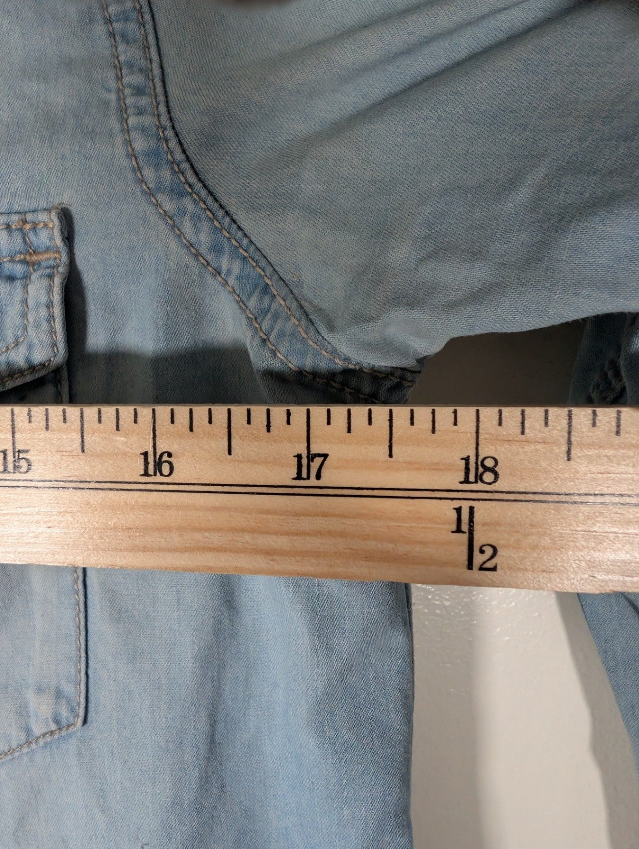 Smart Set denim shirt - Small (Minor flaw)
