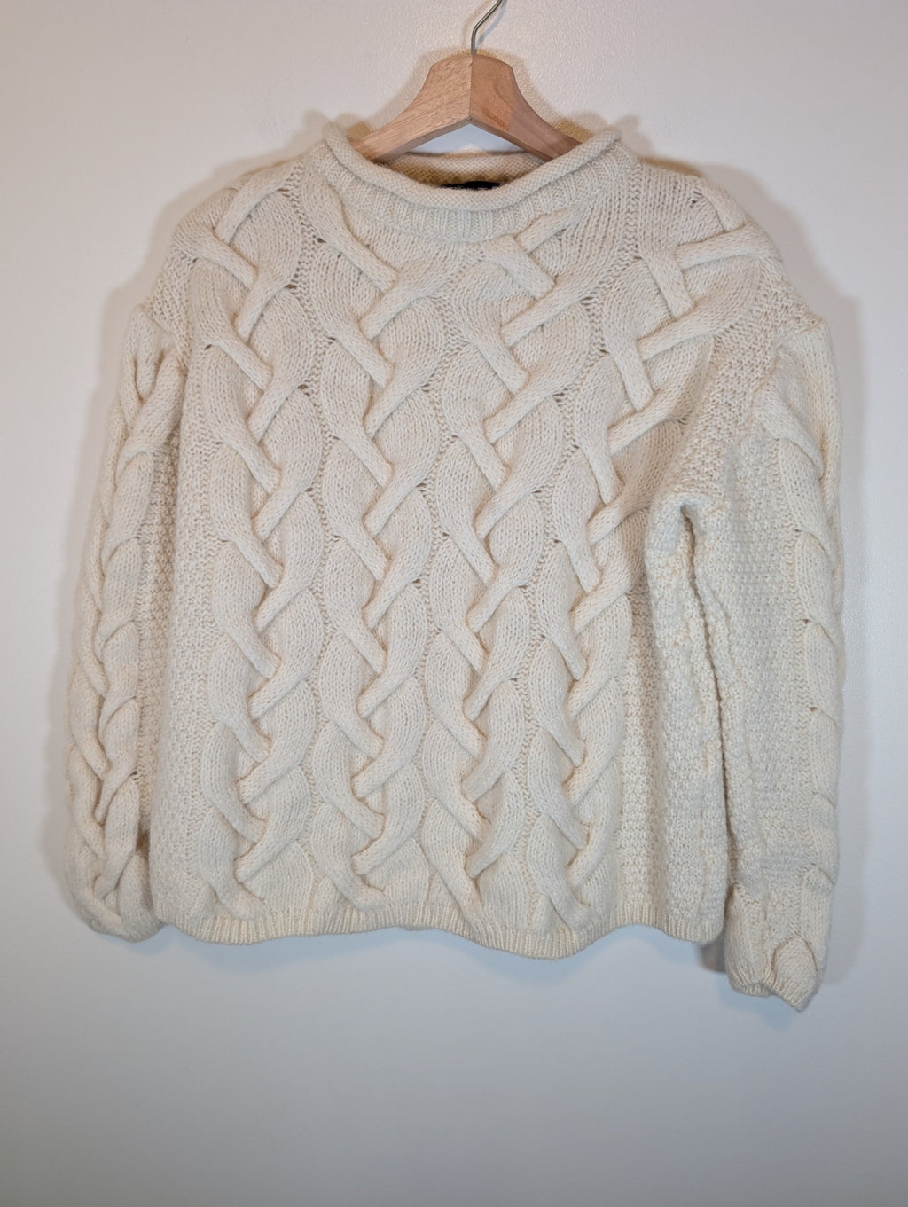 British Wool sweater - Medium (was shrunk)