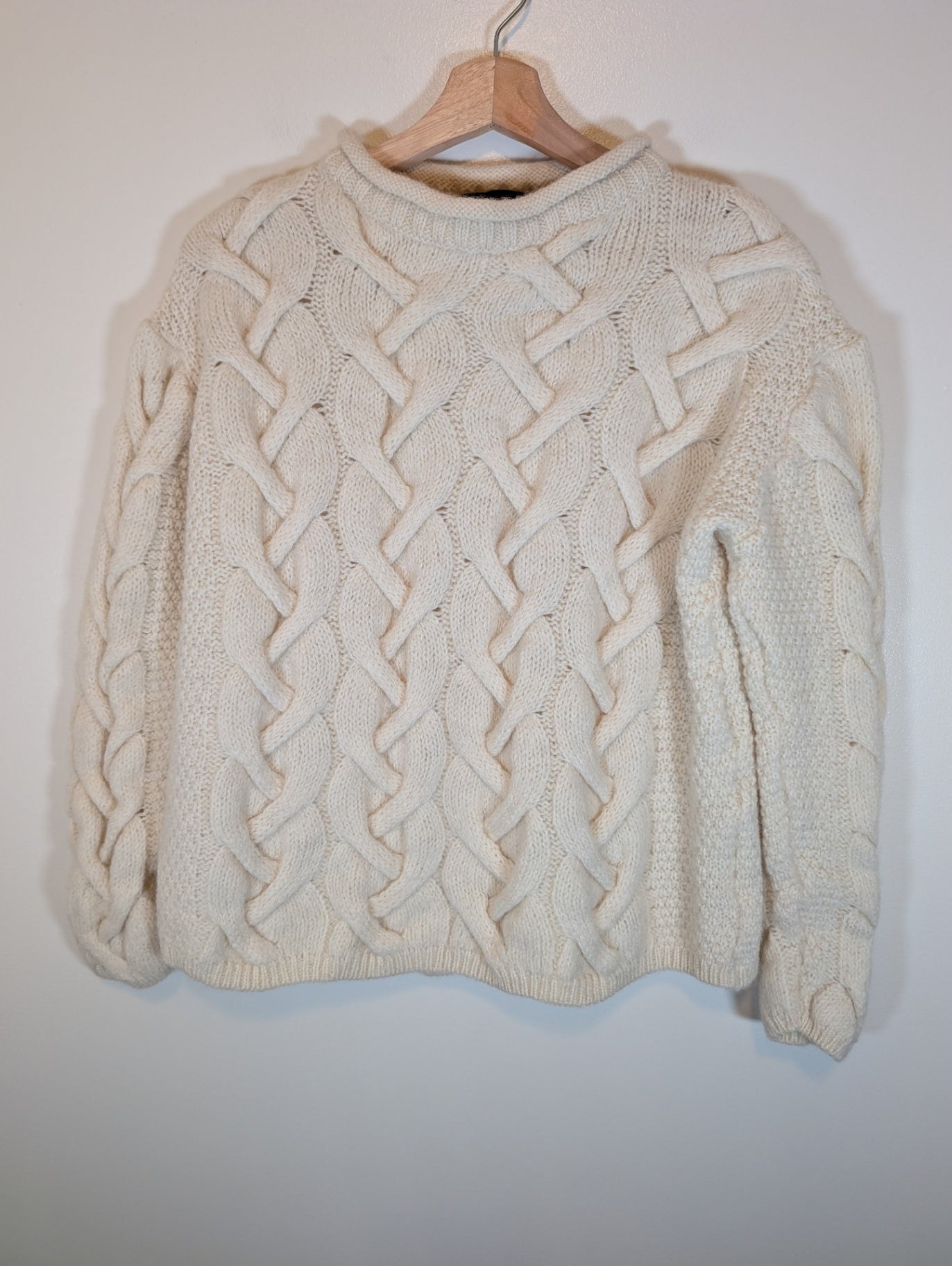 British Wool sweater - Medium (was shrunk)