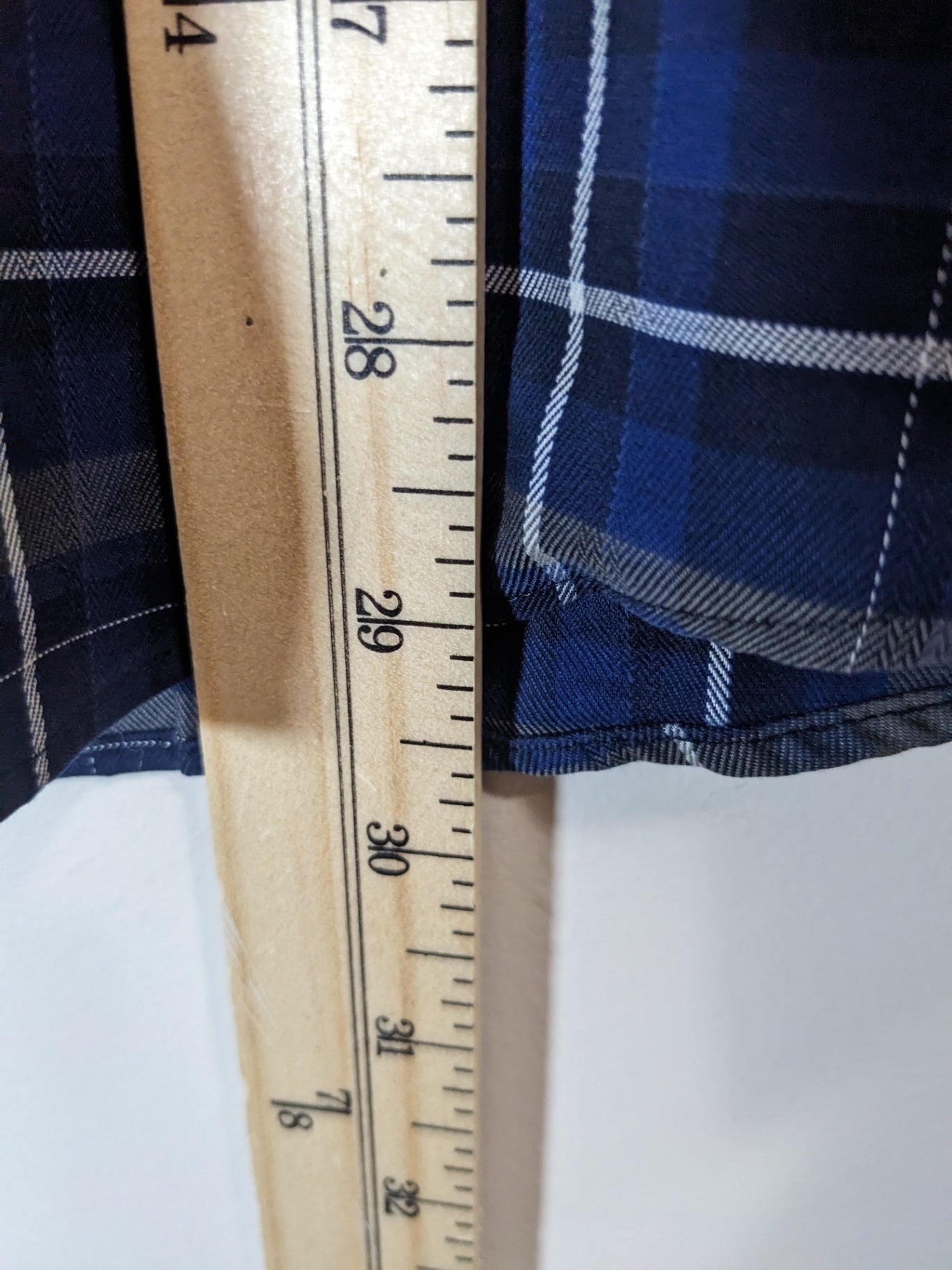 Denver Hayes plaid button down - Medium