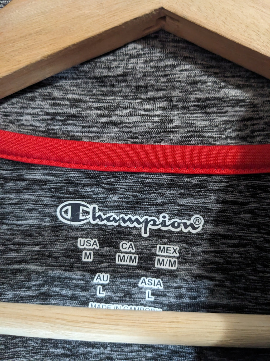 Champion zip up - Men's Medium