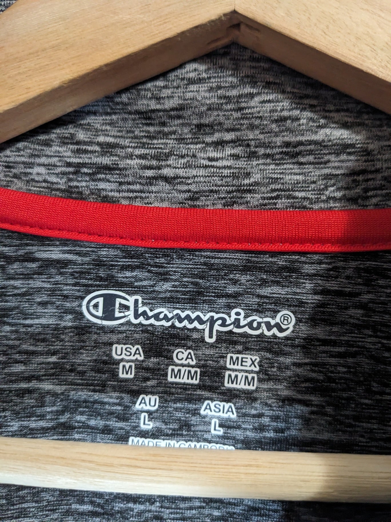 Champion zip up - Men's Medium