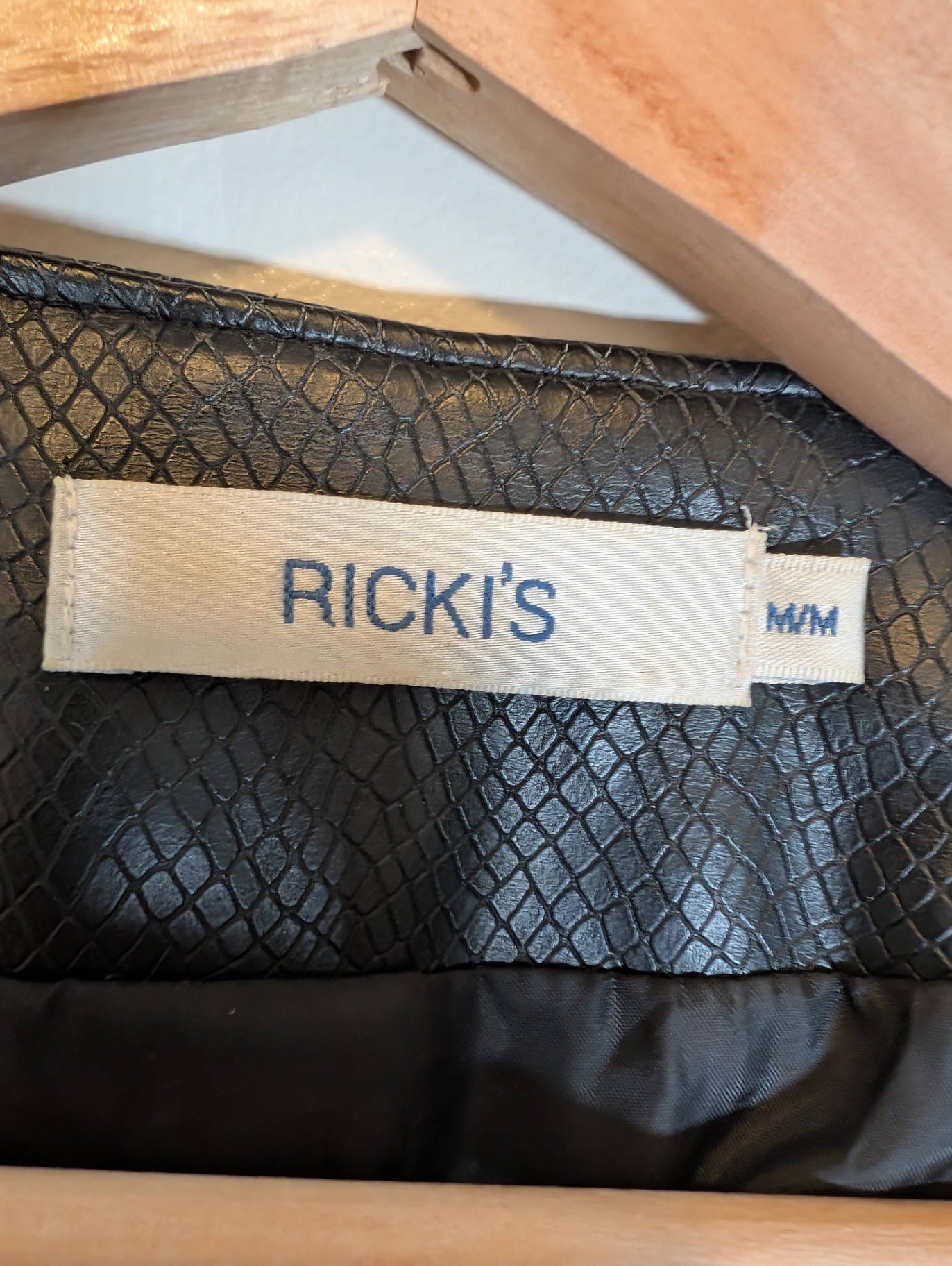 Ricki's pleather Jacket - Medium