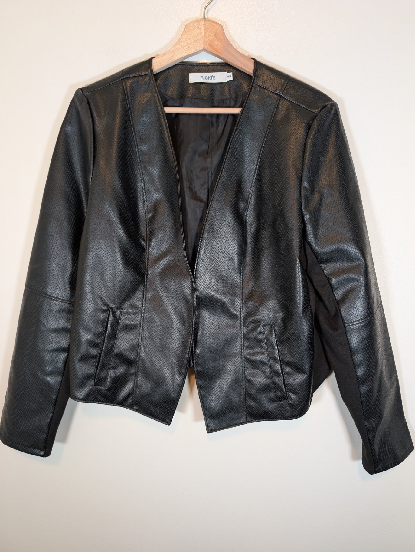 Ricki's pleather Jacket - Medium