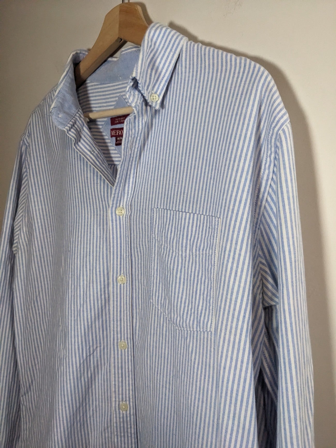 Merona striped dress shirt - Men's Medium (Minor Flaw)