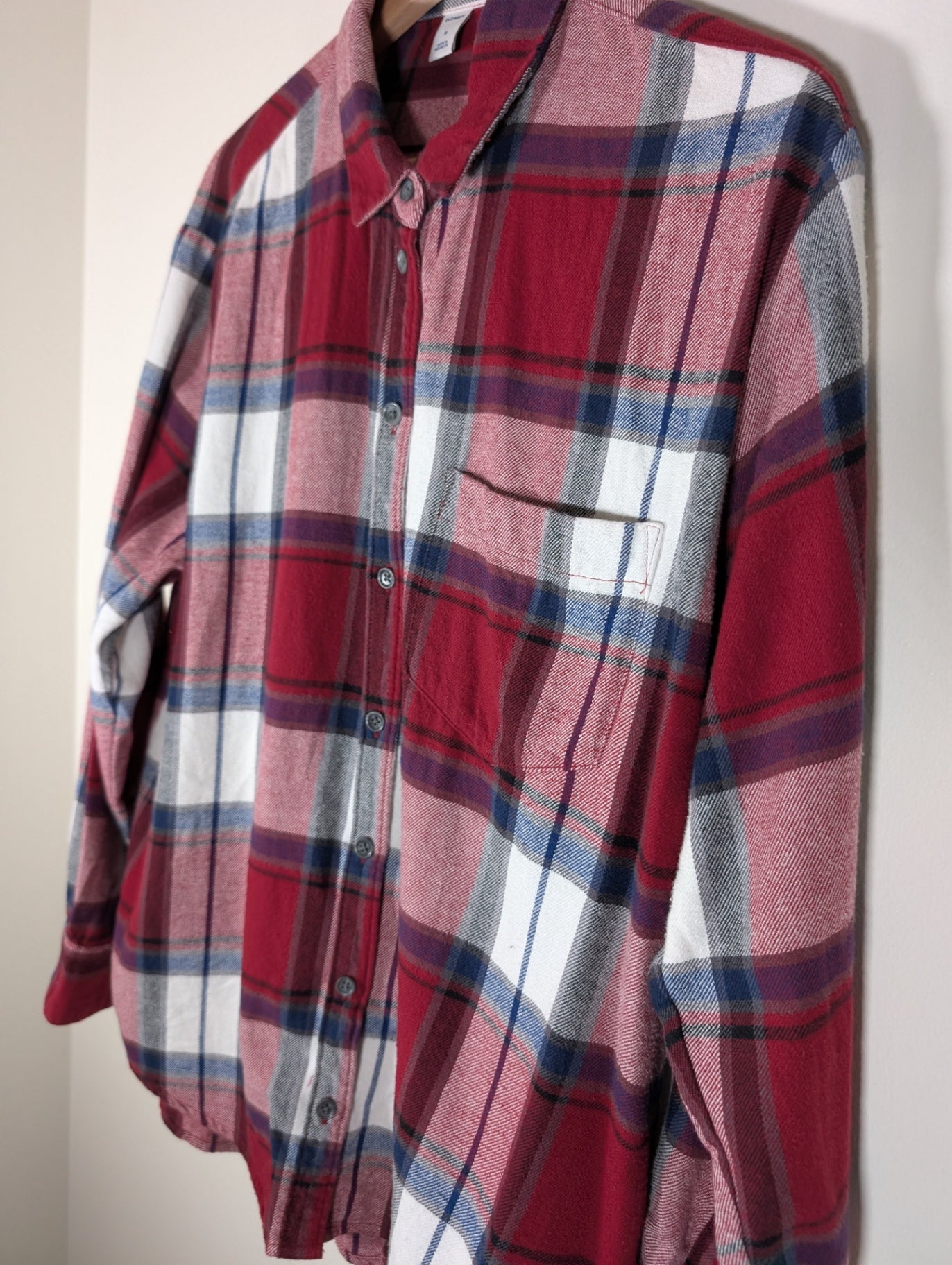 Old Navy red plaid - Medium