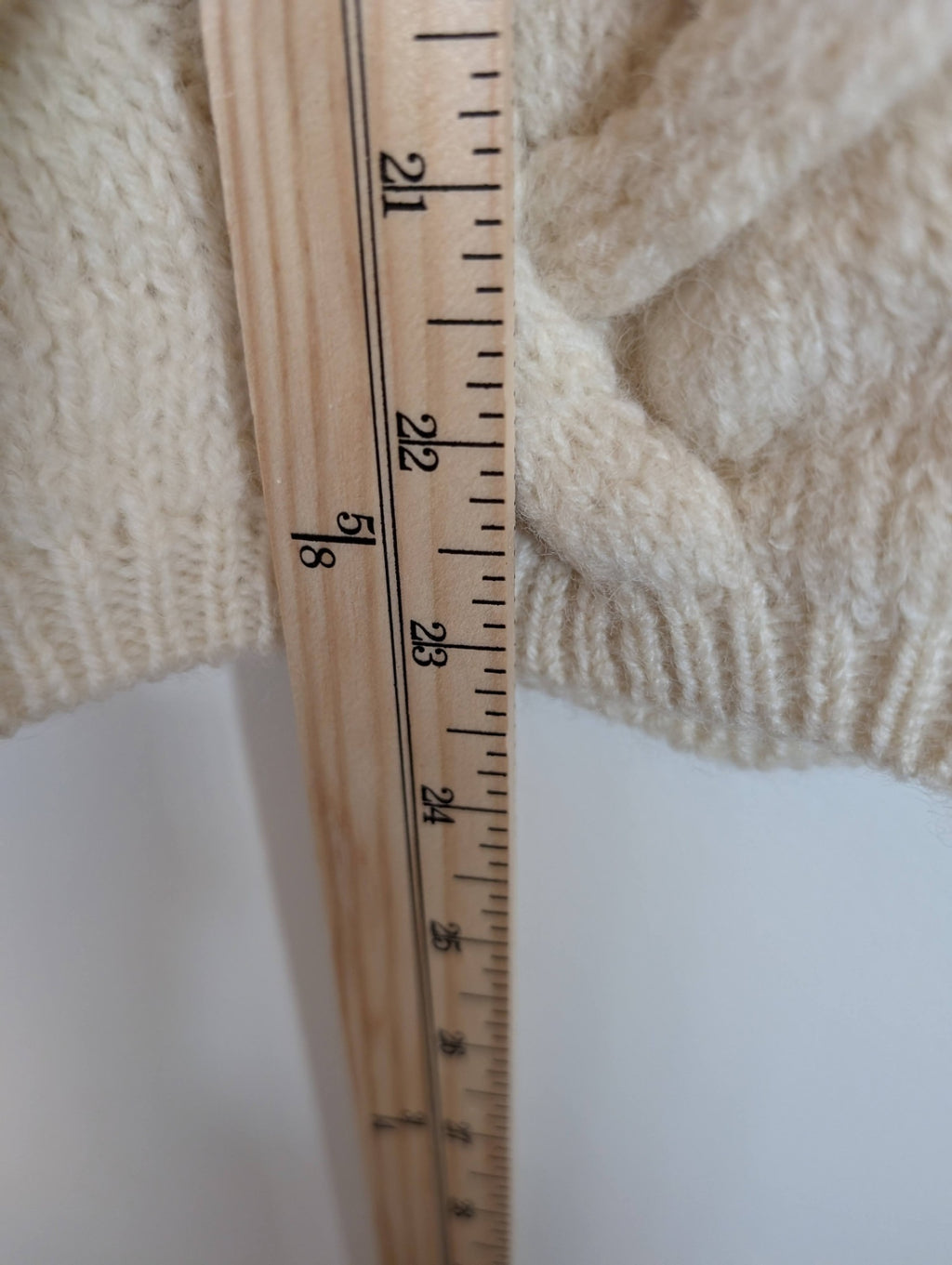 British Wool sweater - Medium (was shrunk)