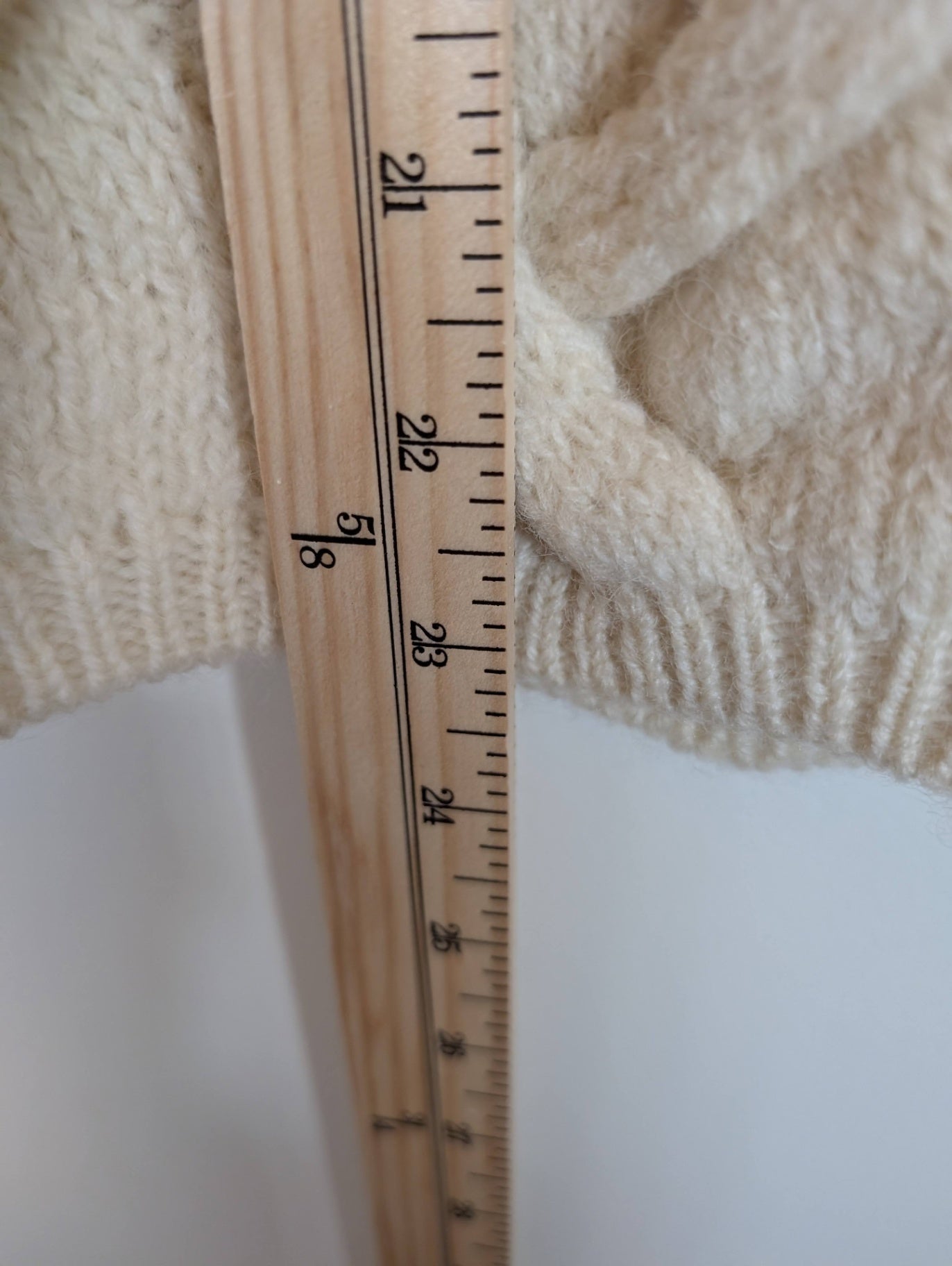 British Wool sweater - Medium (was shrunk)
