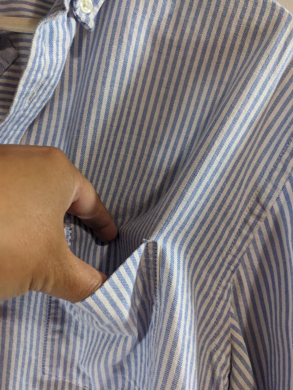 Merona striped dress shirt - Men's Medium (Minor Flaw)