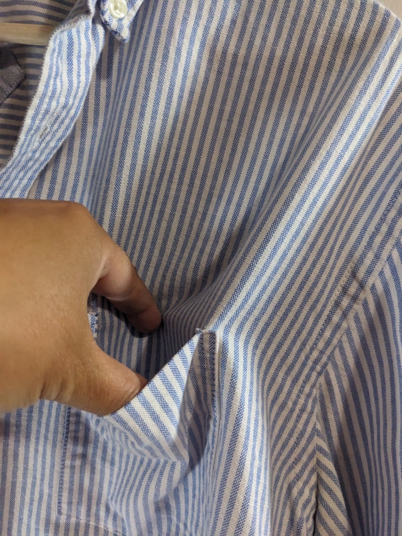 Merona striped dress shirt - Men's Medium (Minor Flaw)