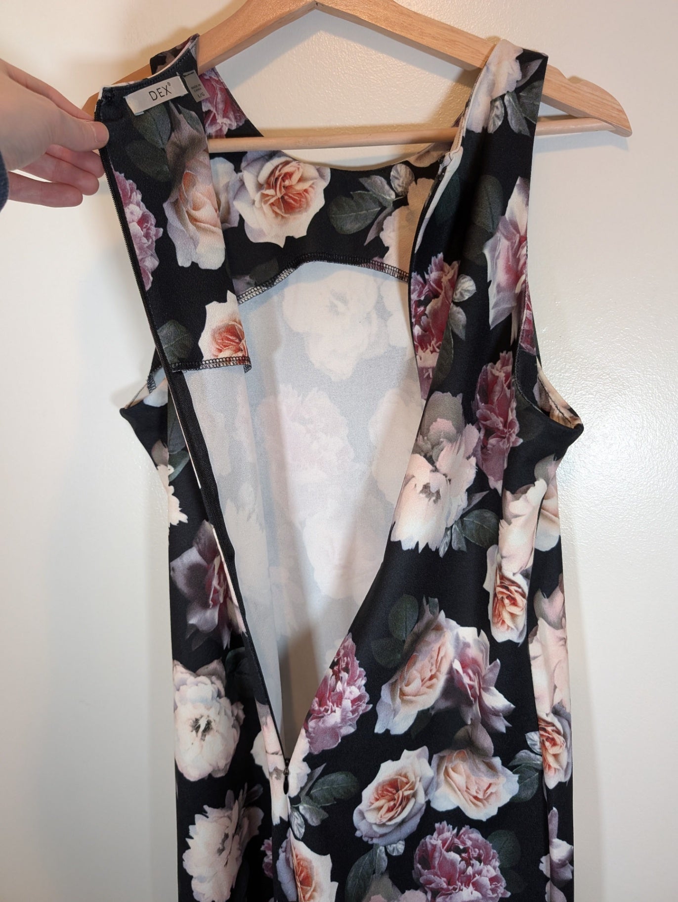Dex floral sleeveless dress - Large