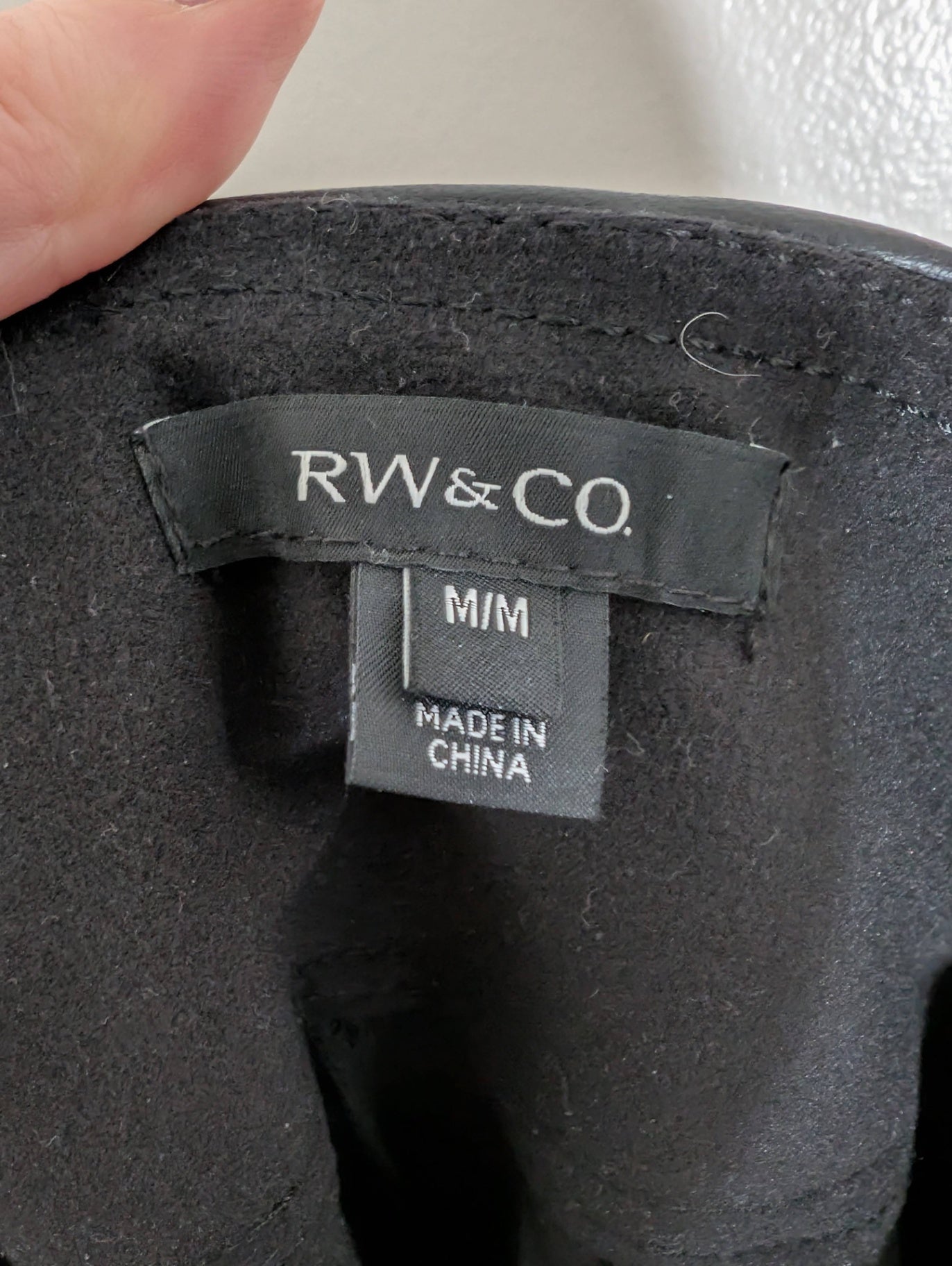 RW&Co. pleather leggings - Medium