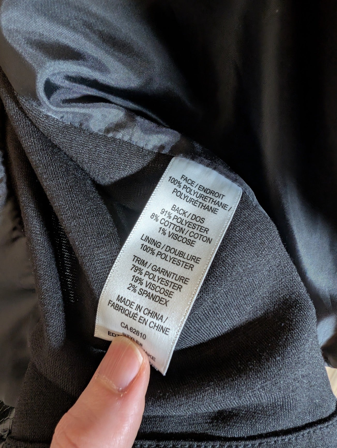 Ricki's pleather Jacket - Medium