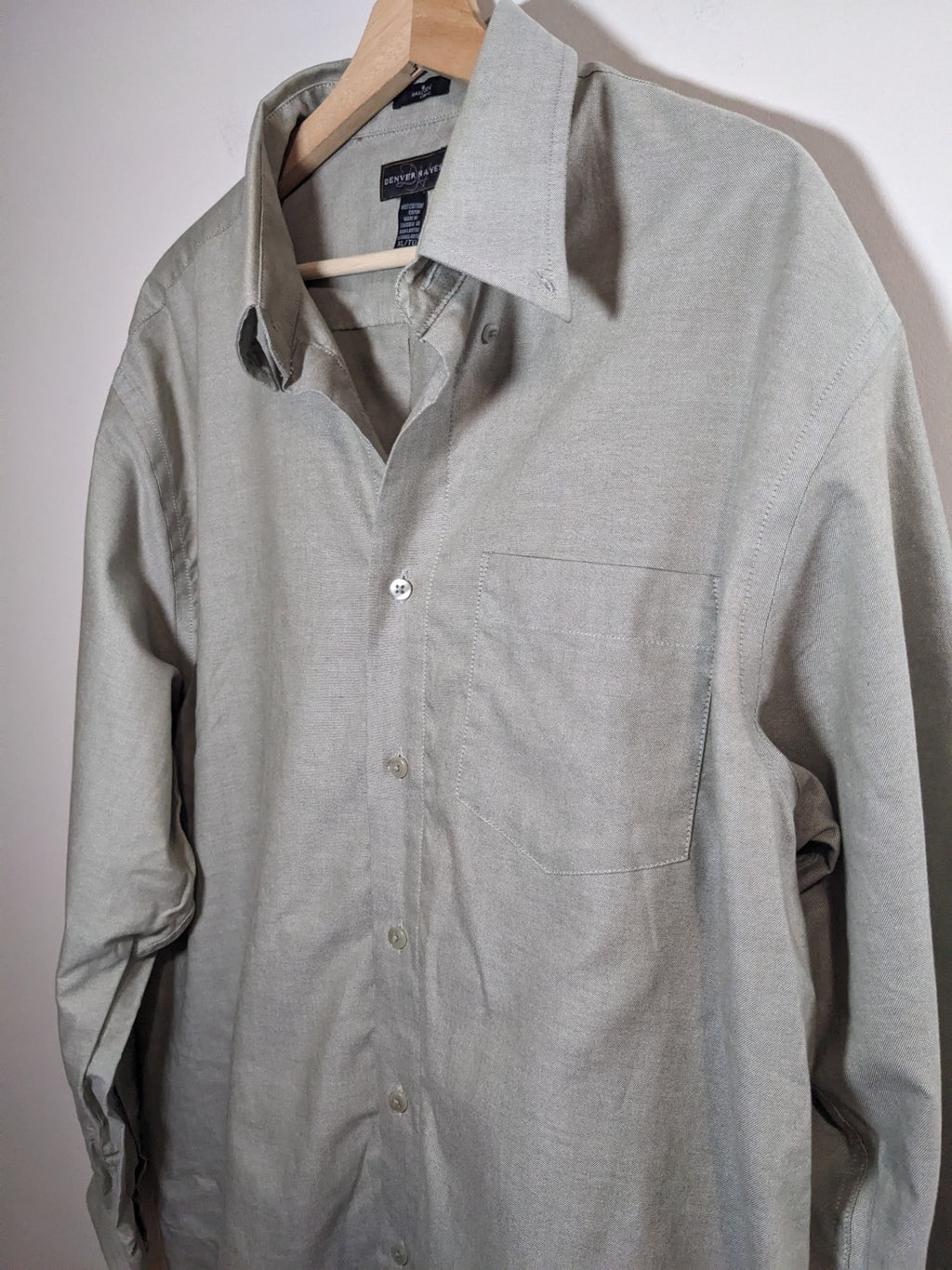 Denver Hayes men's beige button down - X-Large