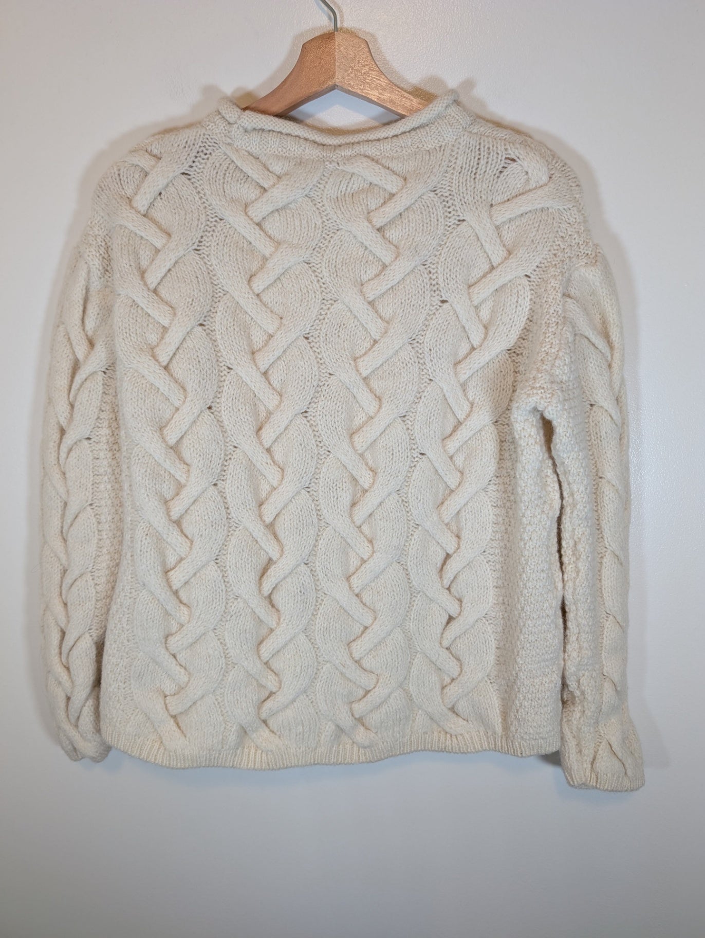 British Wool sweater - Medium (was shrunk)