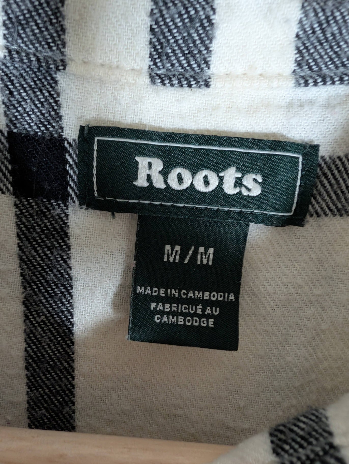 Roots flannel - Medium (Minor Flaw)