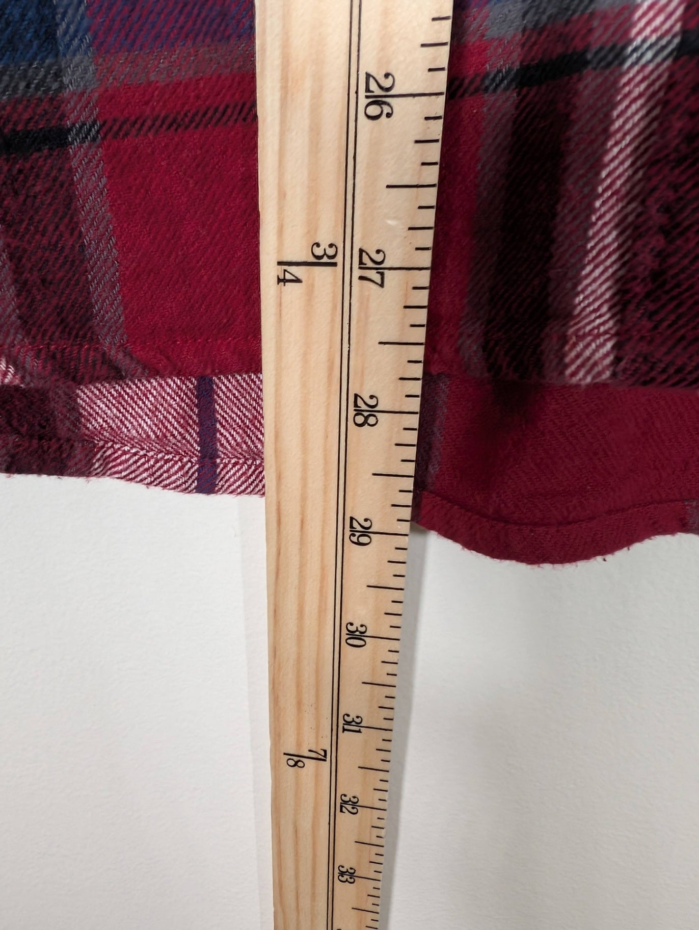 Old Navy red plaid - Medium