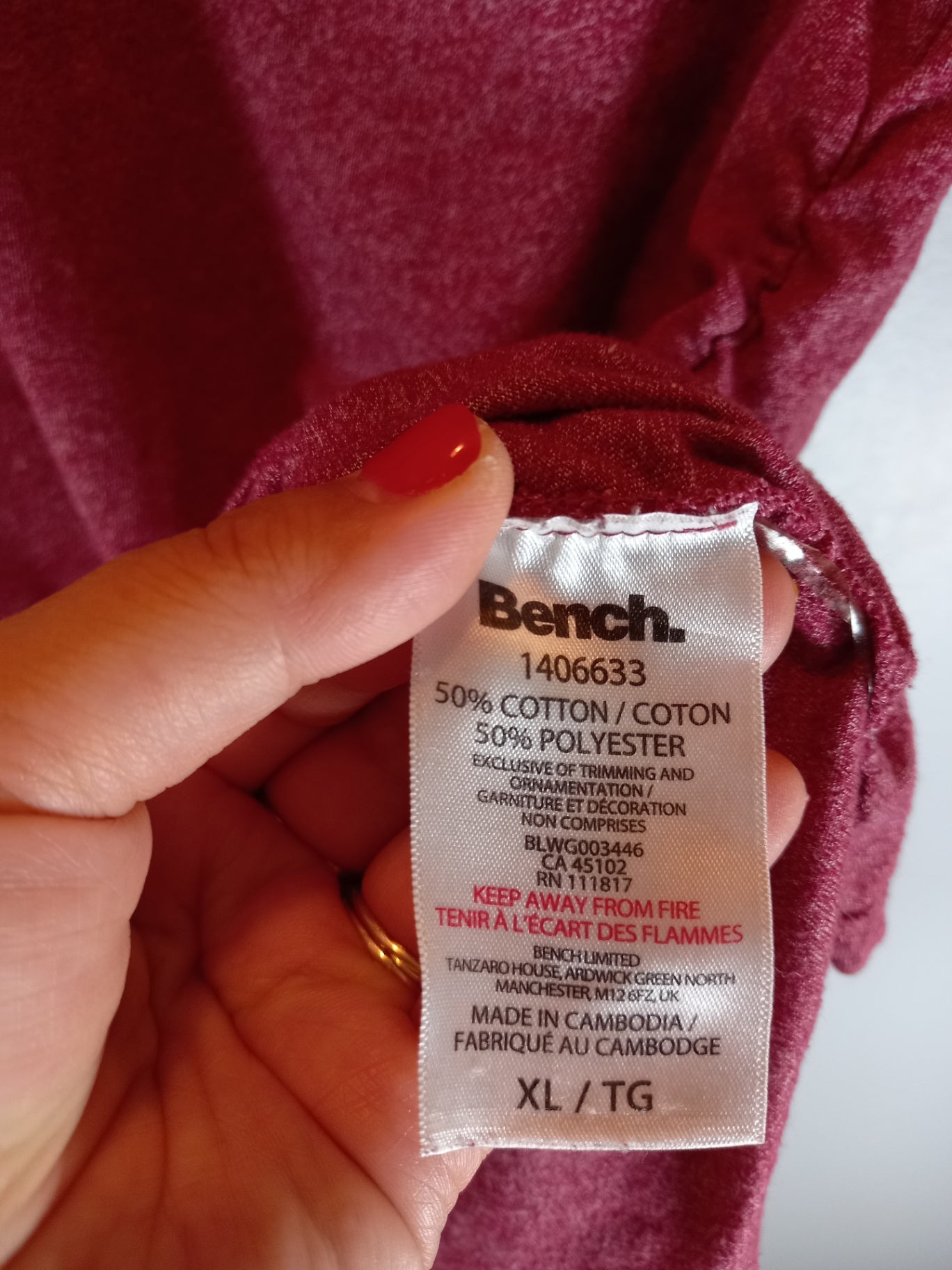Bench T-Shirt XL