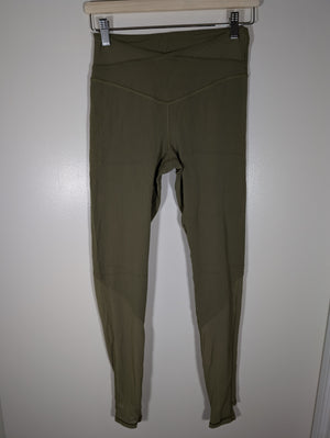 Lululemon Nulu and Crisscross Mesh Stirrup Tight - SZ 8