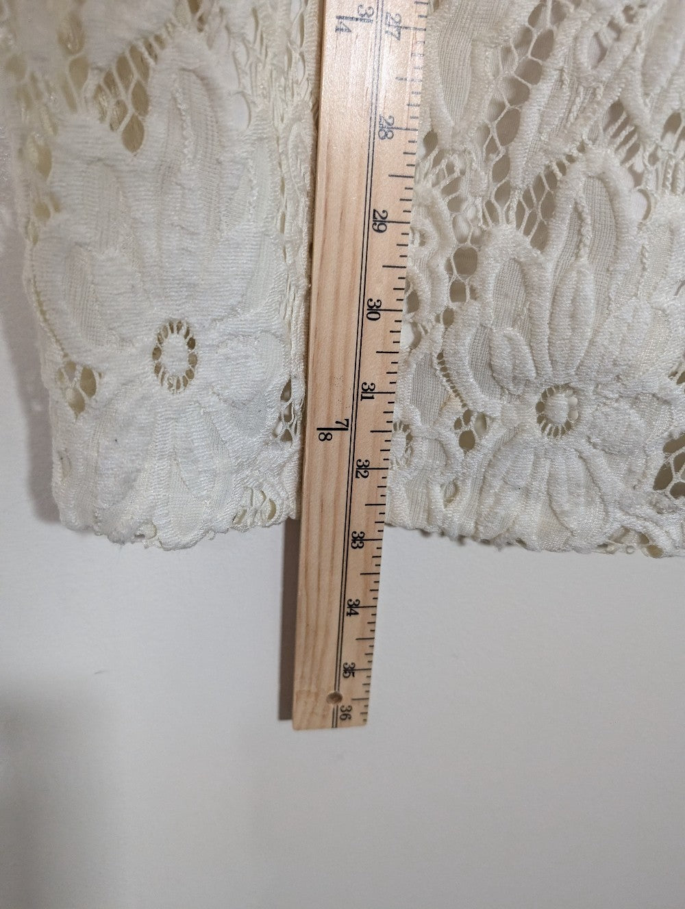 Hollister floral lace dress - small