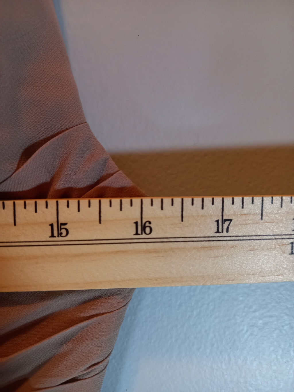 NWT Azazie a-line taupe chiffon formal dress- SZ 6