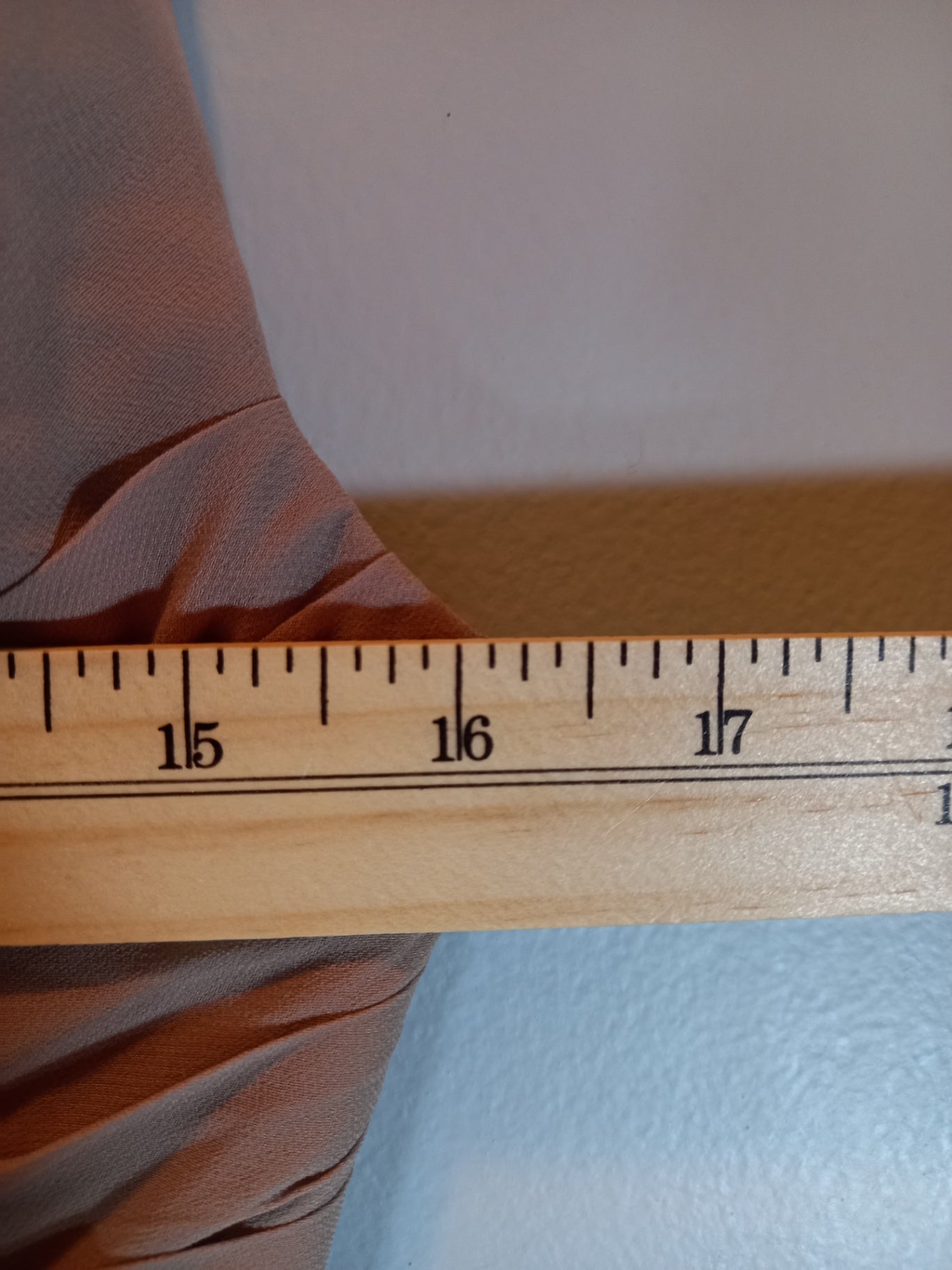 NWT Azazie a-line taupe chiffon formal dress- SZ 6