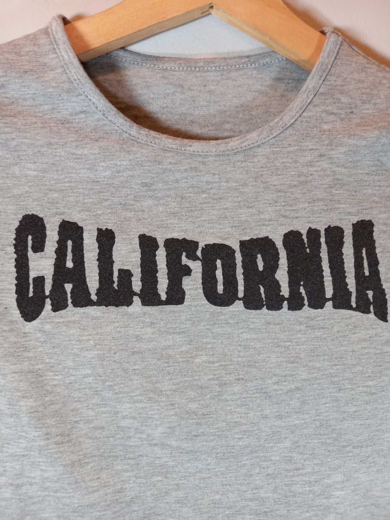 California crop graphic tee - XS