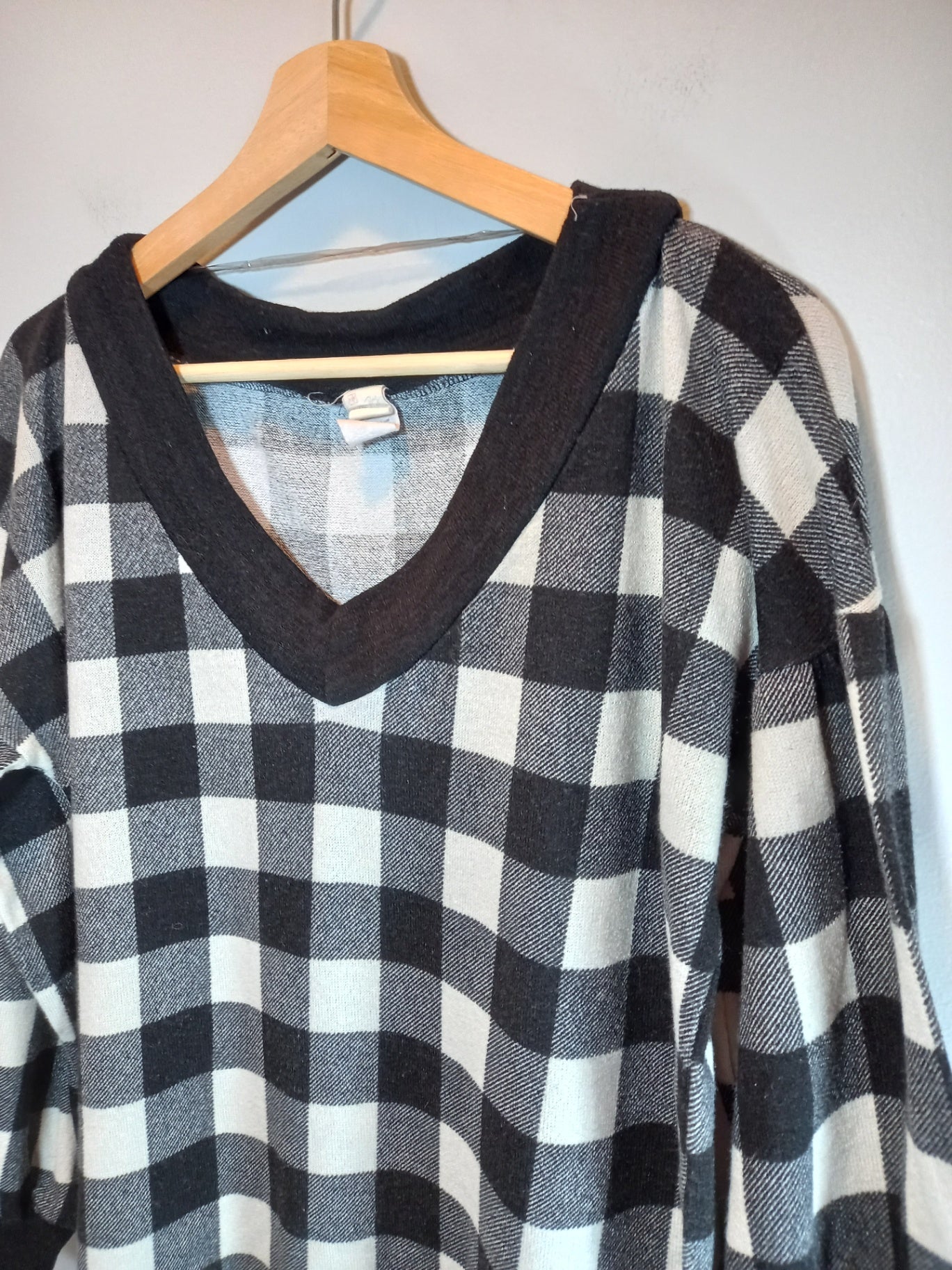 7th Ray puff sleeve sweater - Medium