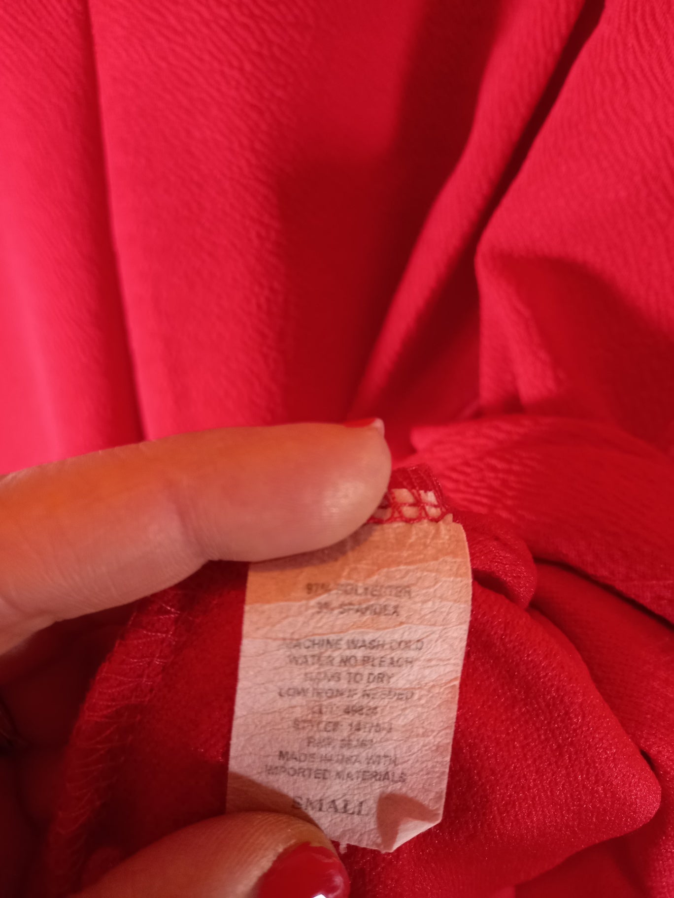 Olivia Rae red dress - Small