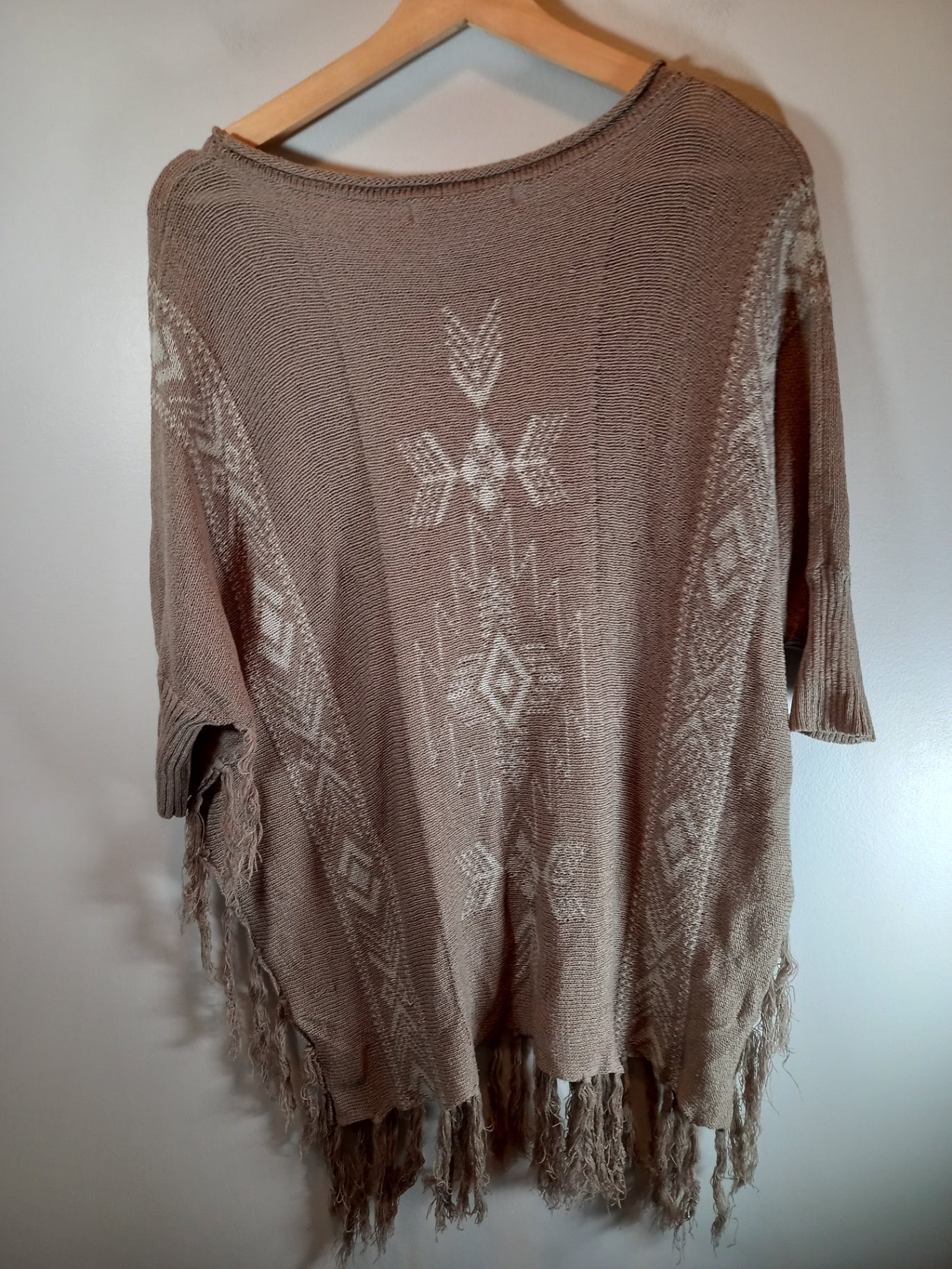 XXI Poncho Style Pullover - Small