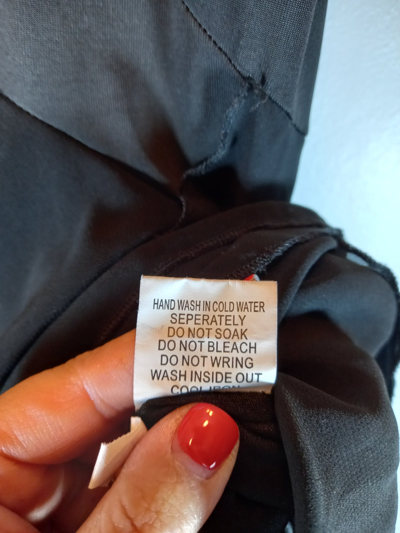 Spicy Sugar black ruffle dress - Small (Minor flaw)