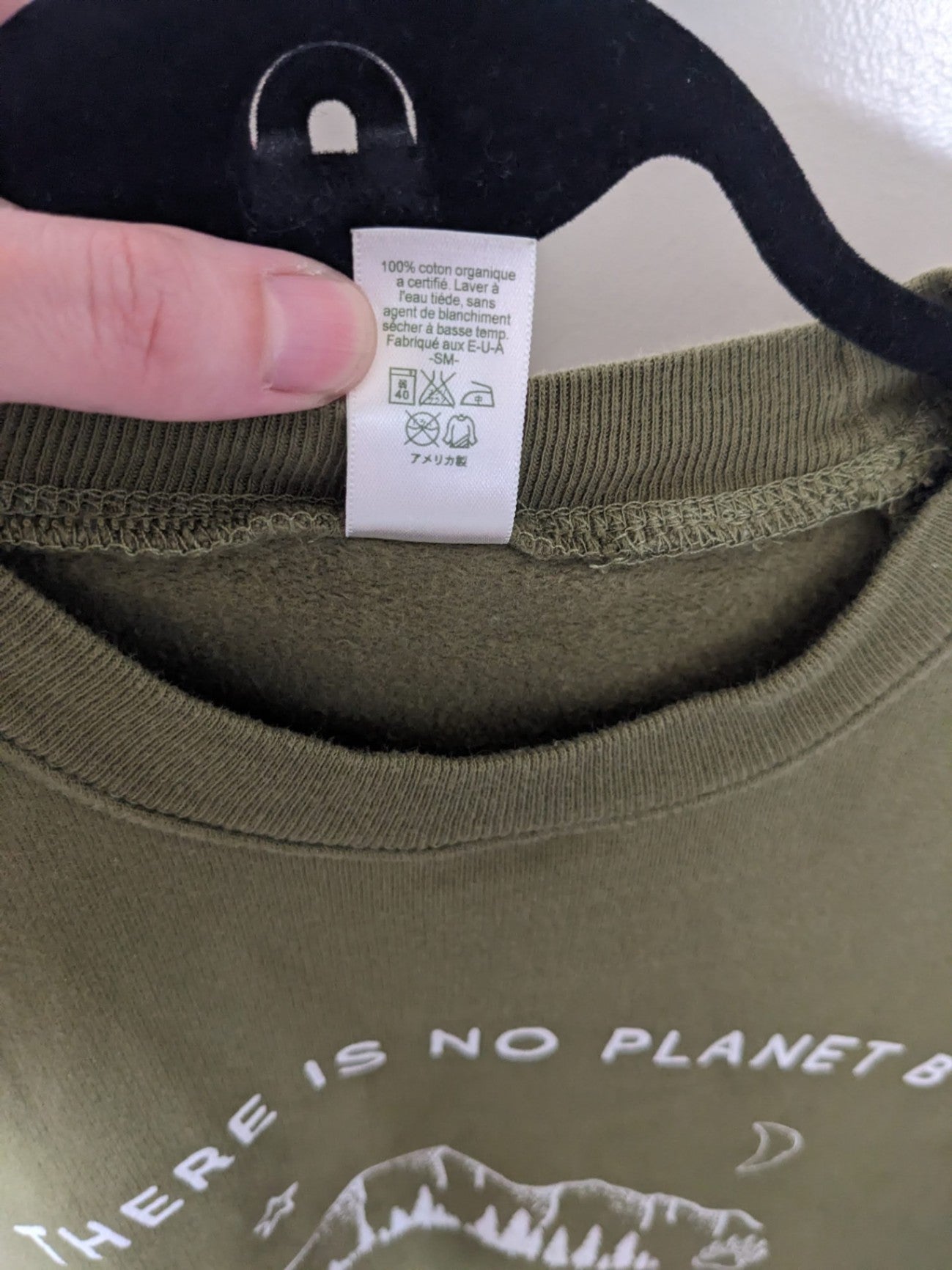 Organic Royal Apparel sweatshirt - Small