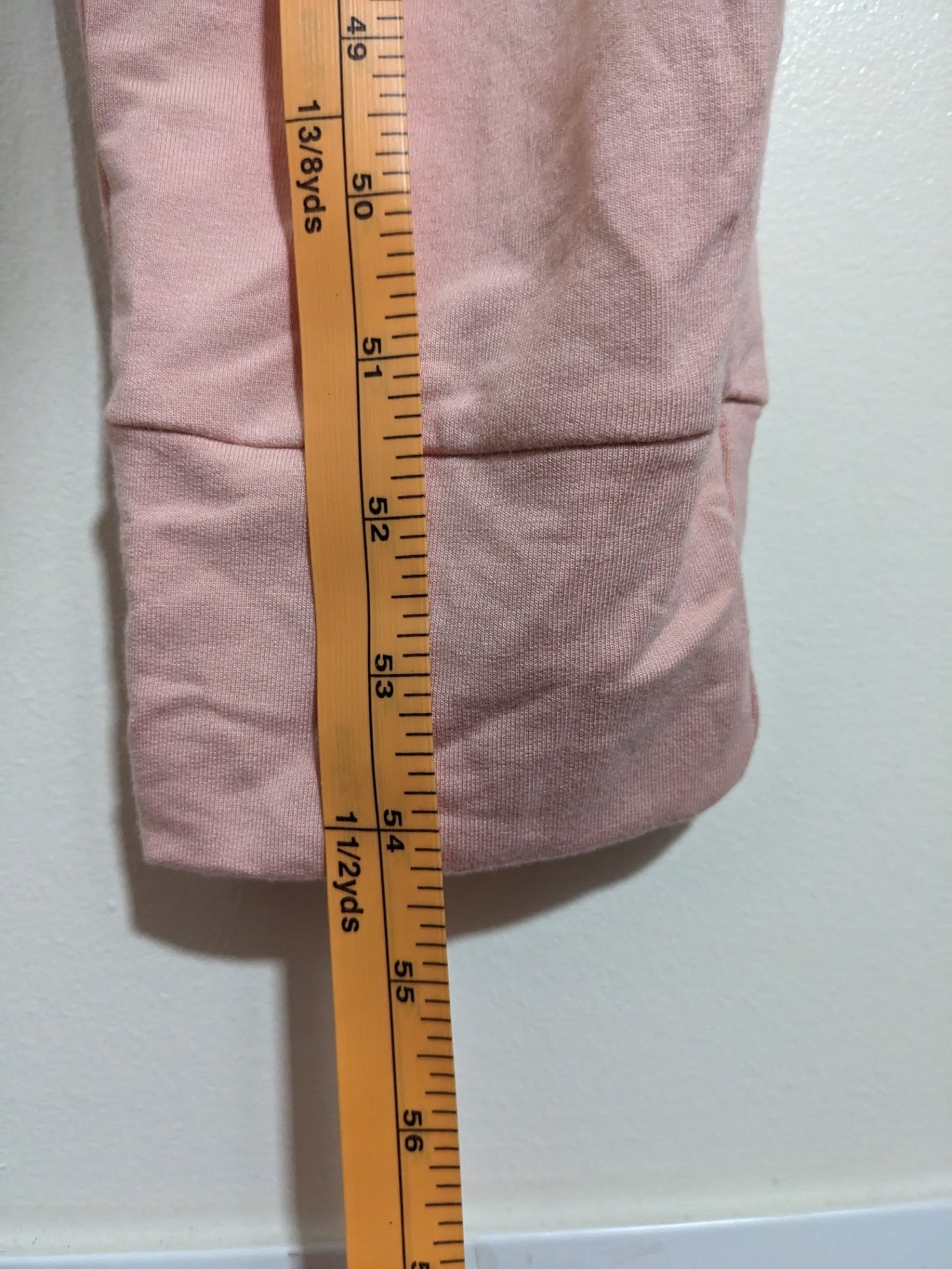 Smash+Tess pink sweatshirt jumpsuit - Medium (Minor Flaw)
