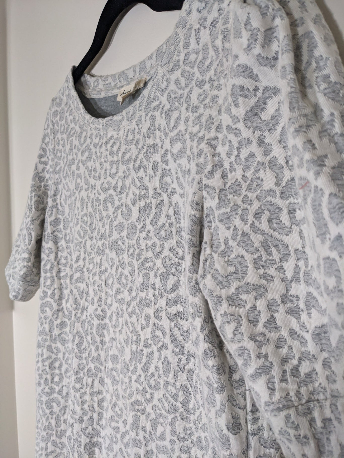 Jane and Delancey leopard print shirt - Small