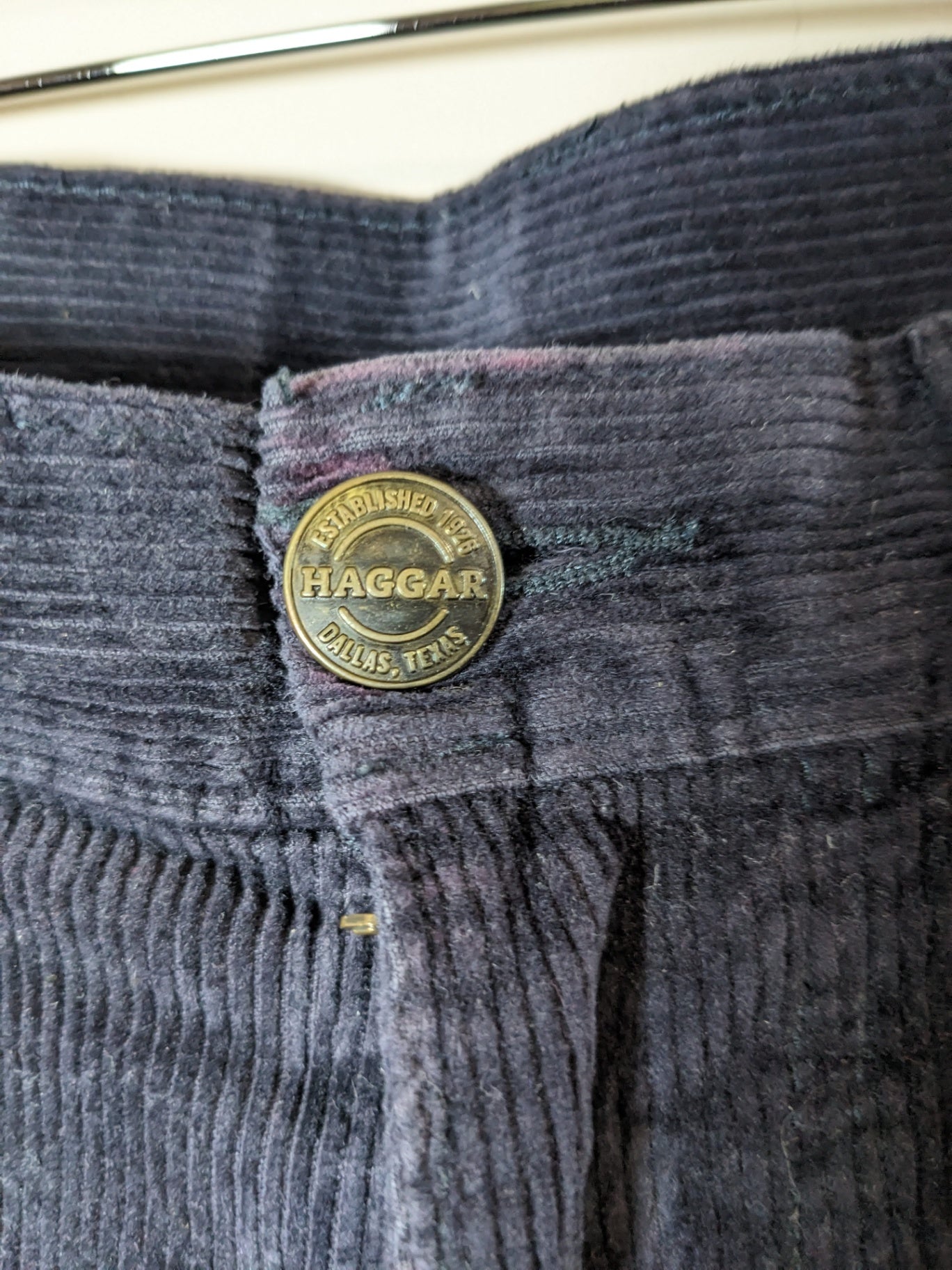 Haggar men's corduroy pants - SZ 34X32