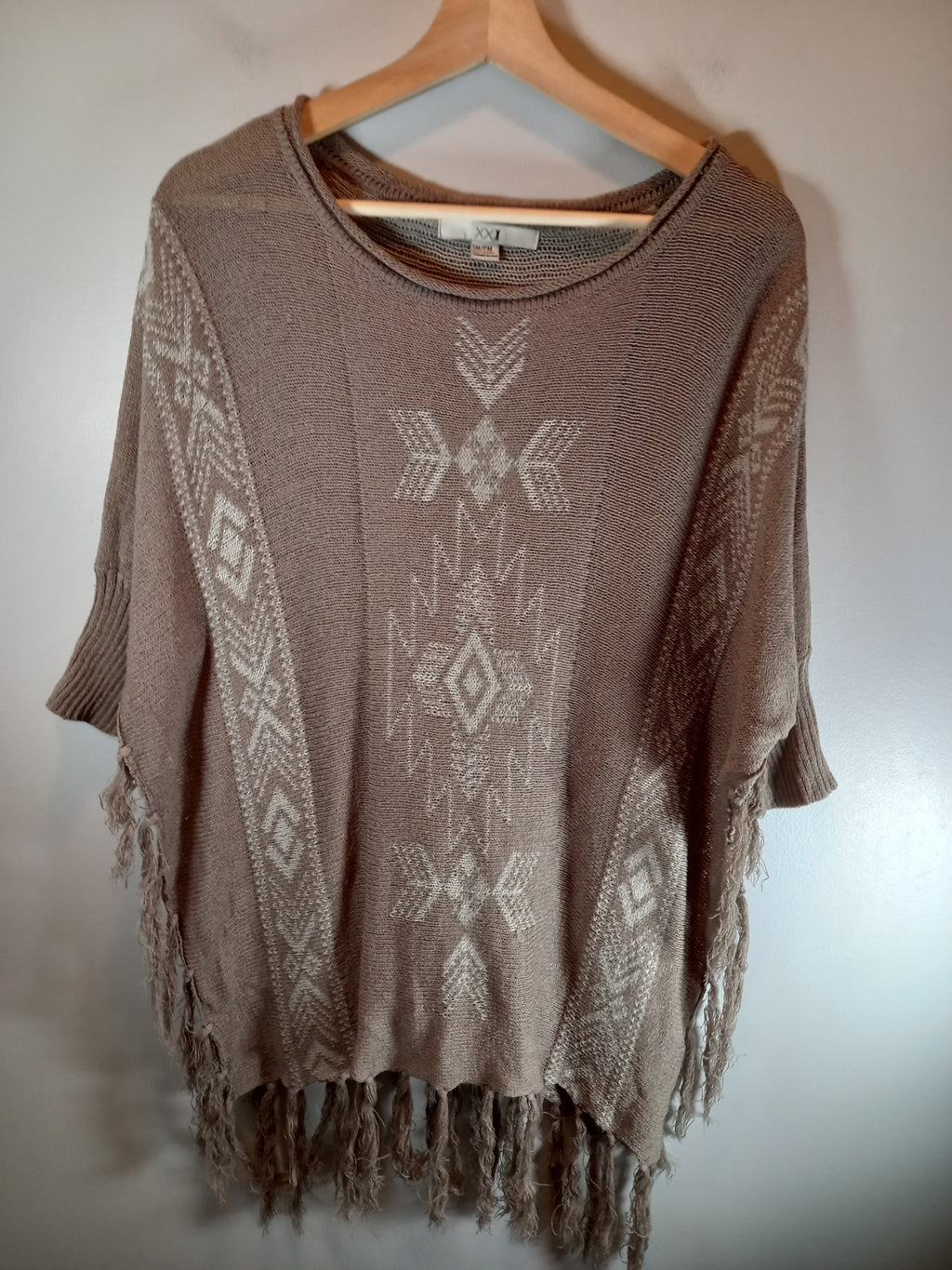 XXI Poncho Style Pullover - Small