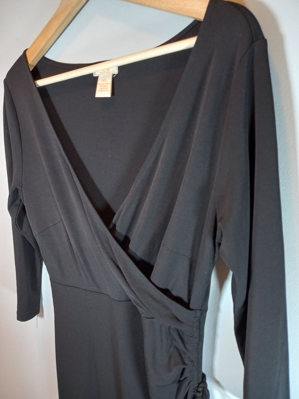 Joe Fresh black 3/4 sleeve dress - Small