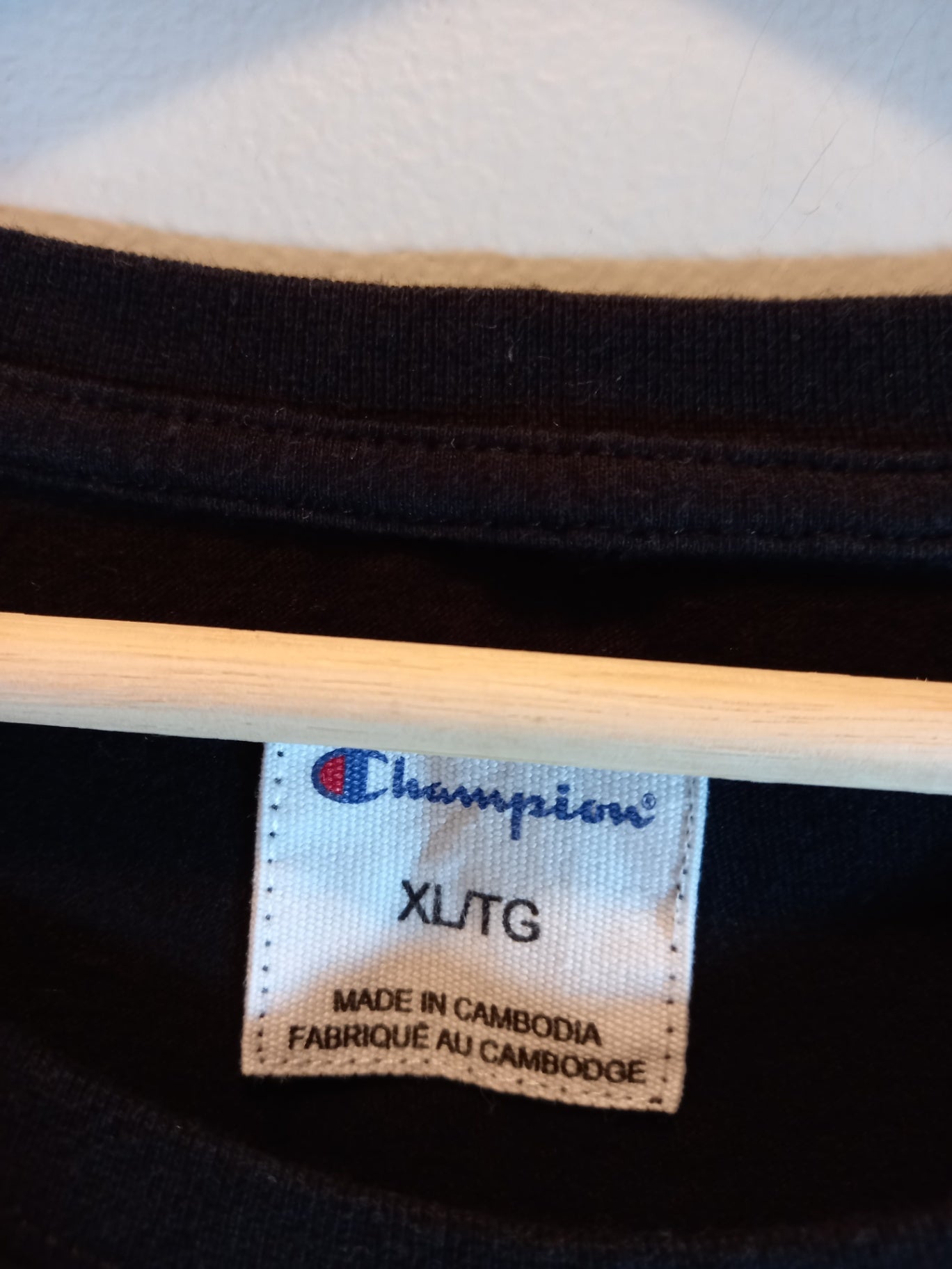 Champion logo t-shirt - XL
