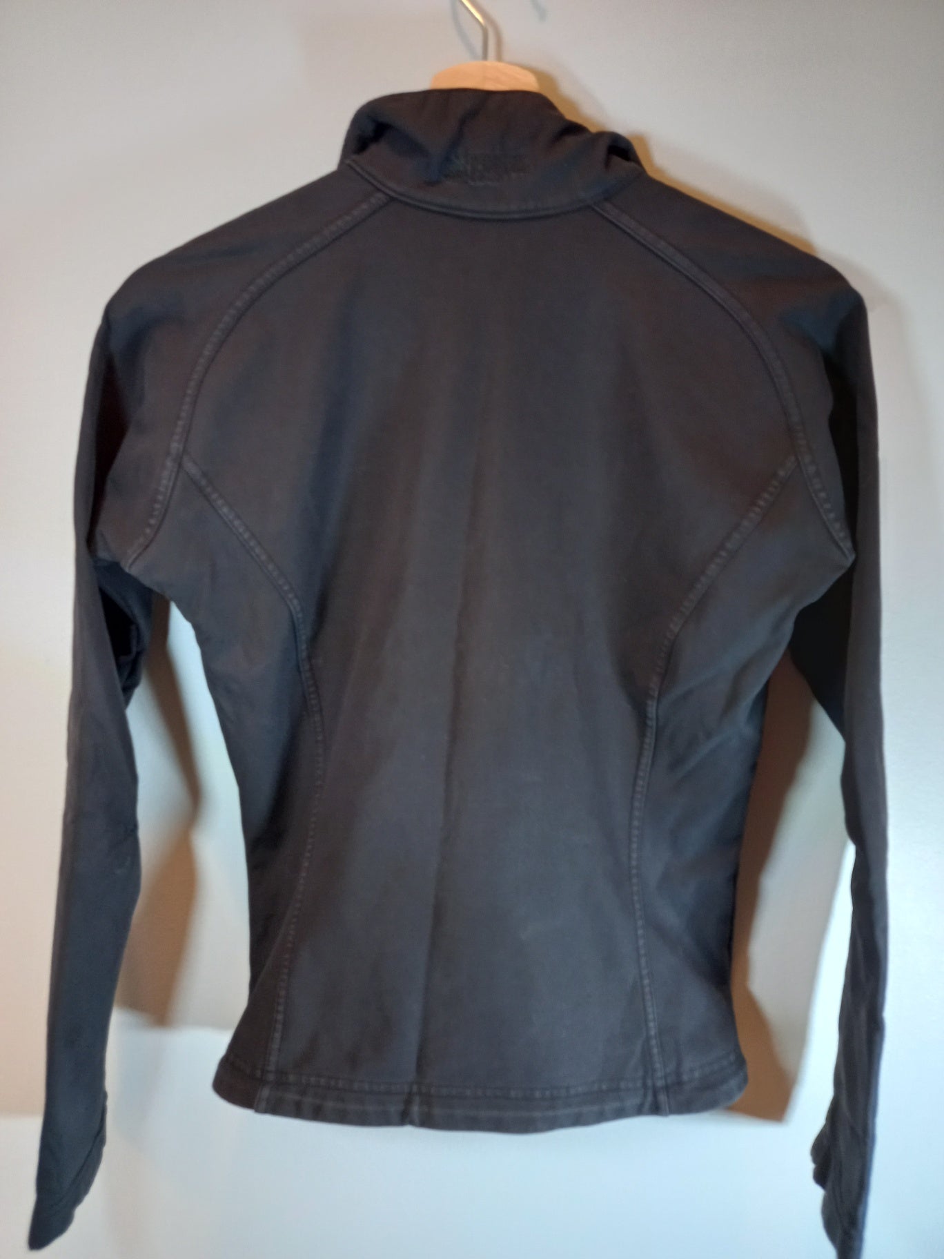 MEC Polartec black soft shell jacket - appears small