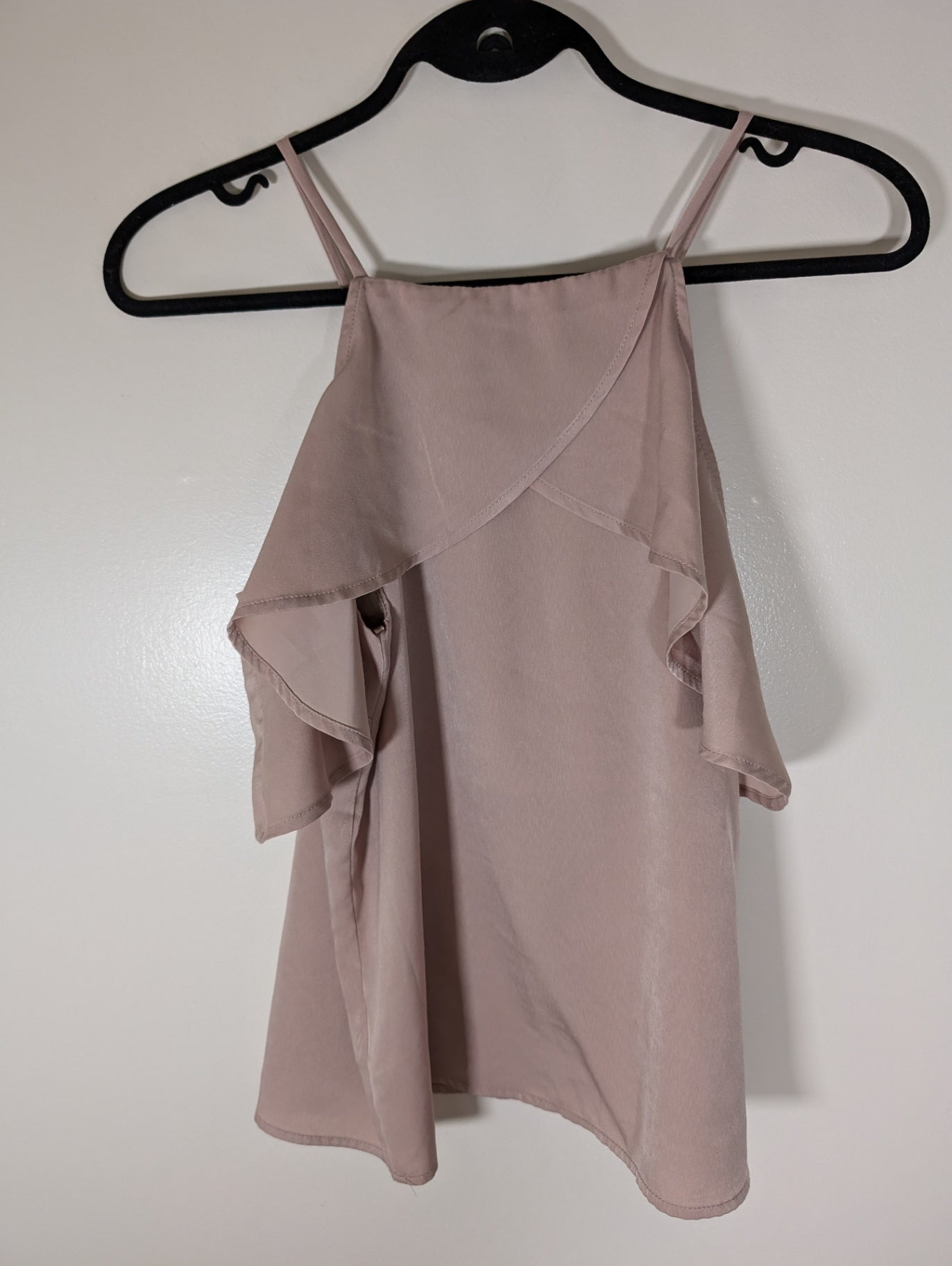 Monteau off-the-shoulder blush blouse - Small