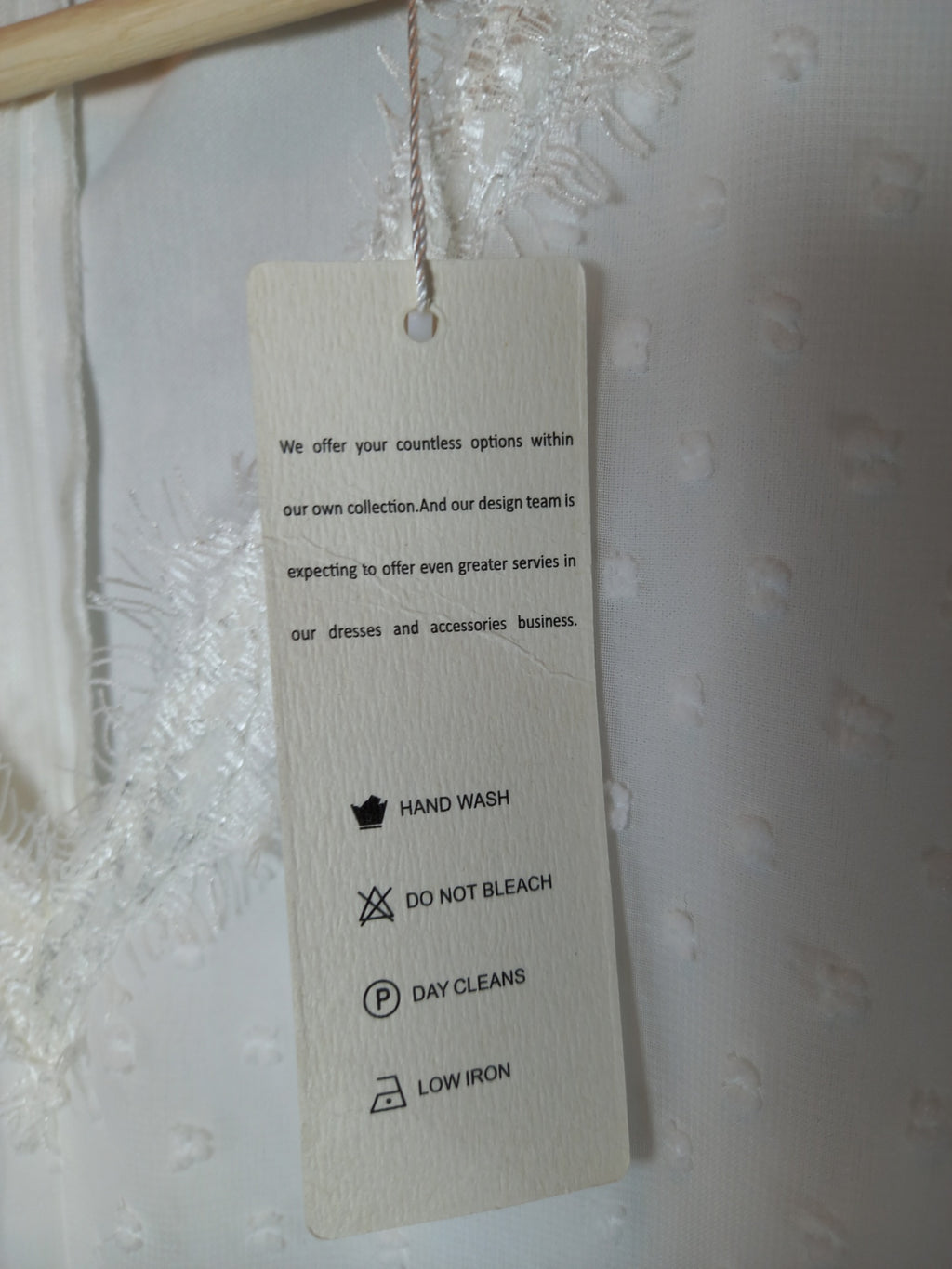 NWT Jasambac white long sleeve dress - XL