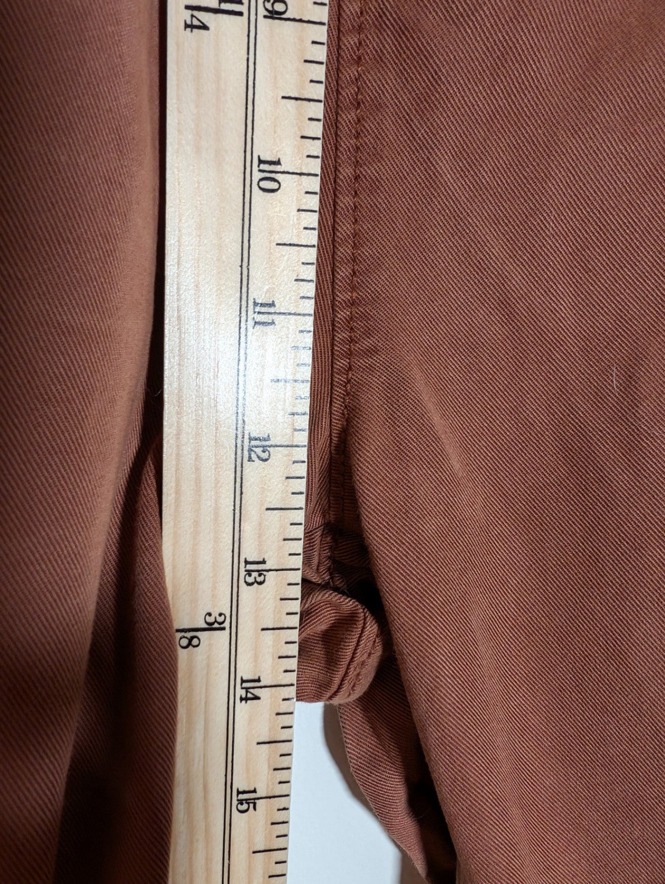 Dex tencel rust pants - Large