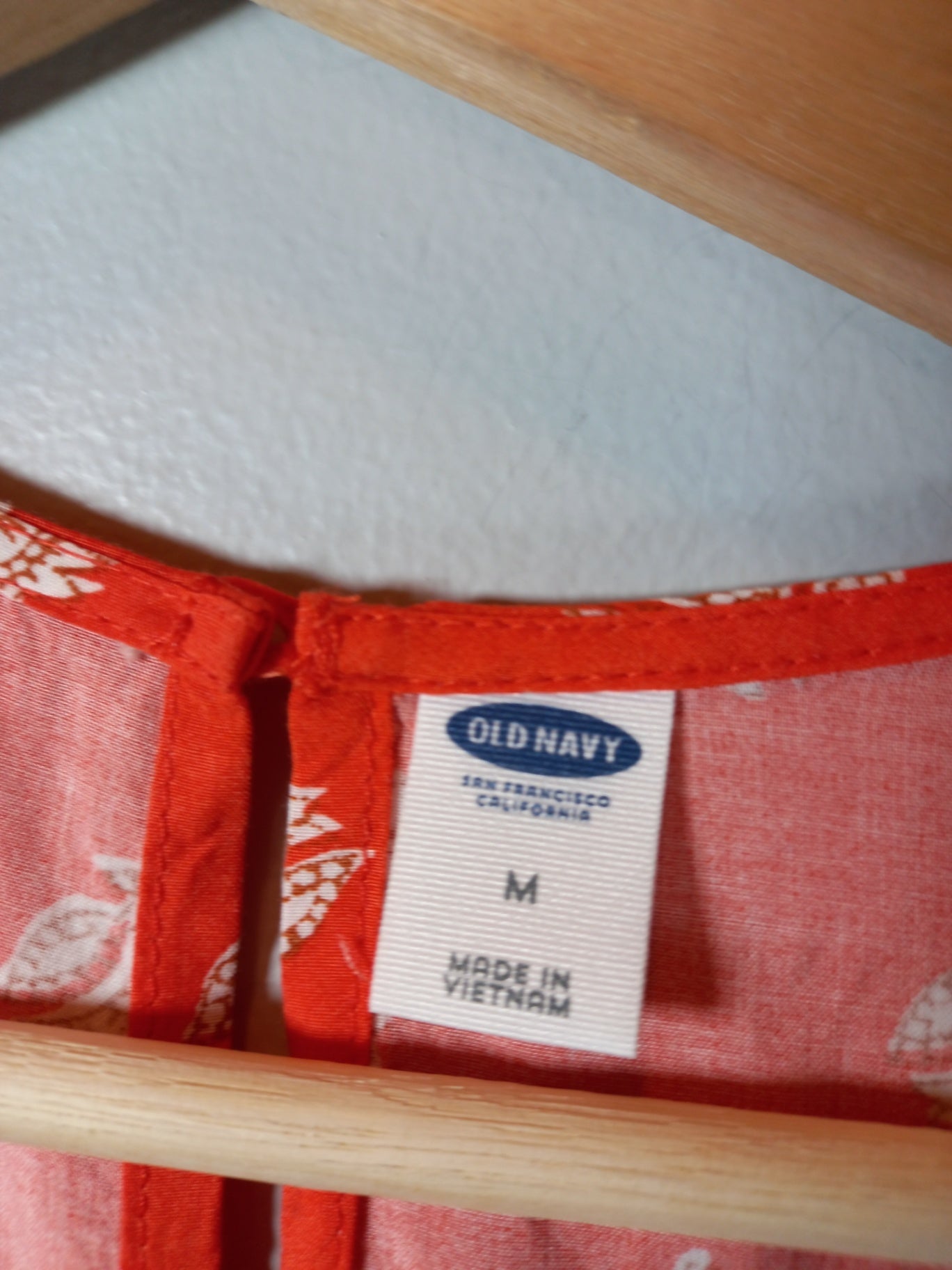 Old Navy orange dress - Medium