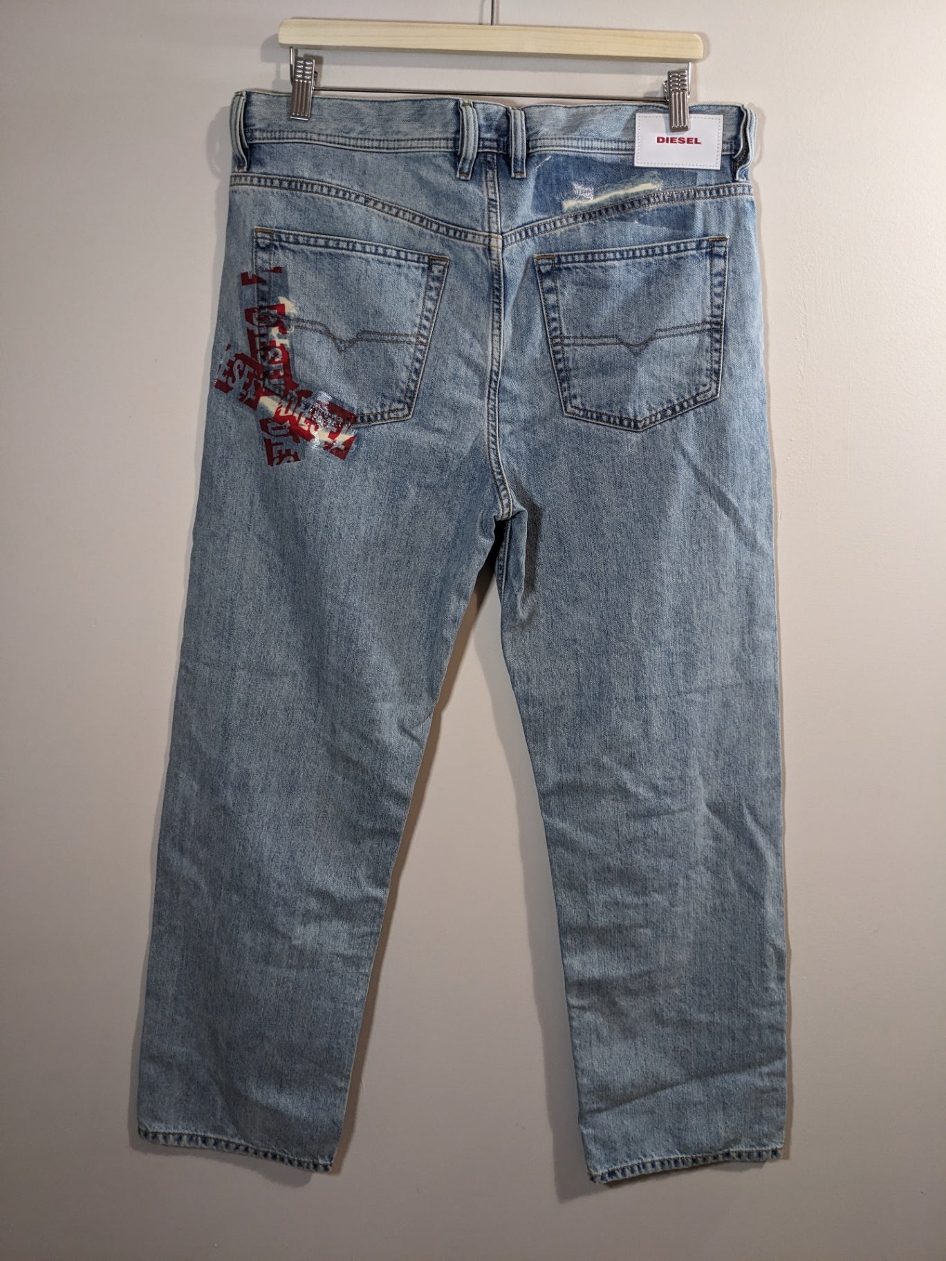 Diesel Dagh men's regular straight jeans - 32x32