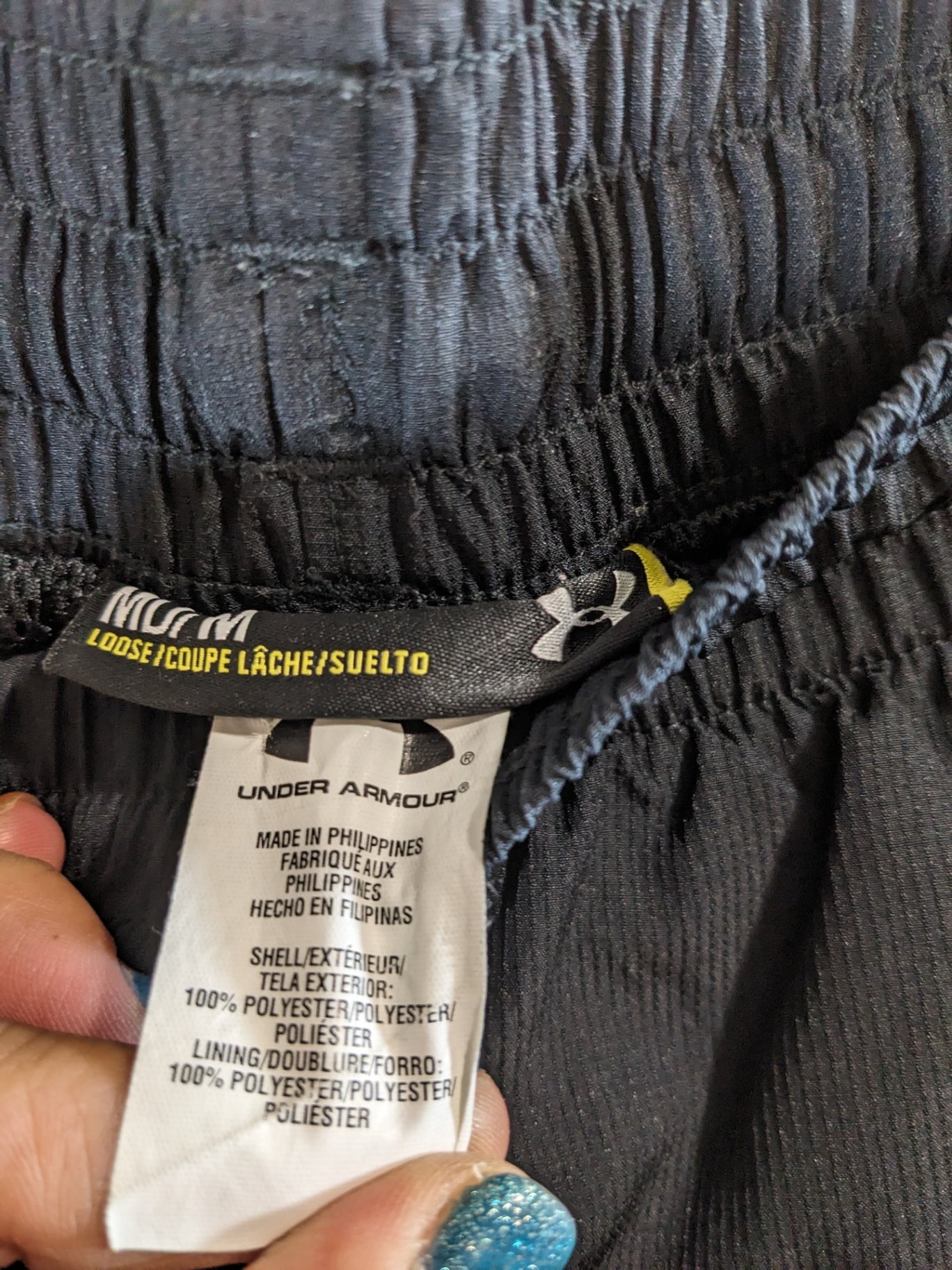 Under Armour mesh lined track pants - Medium