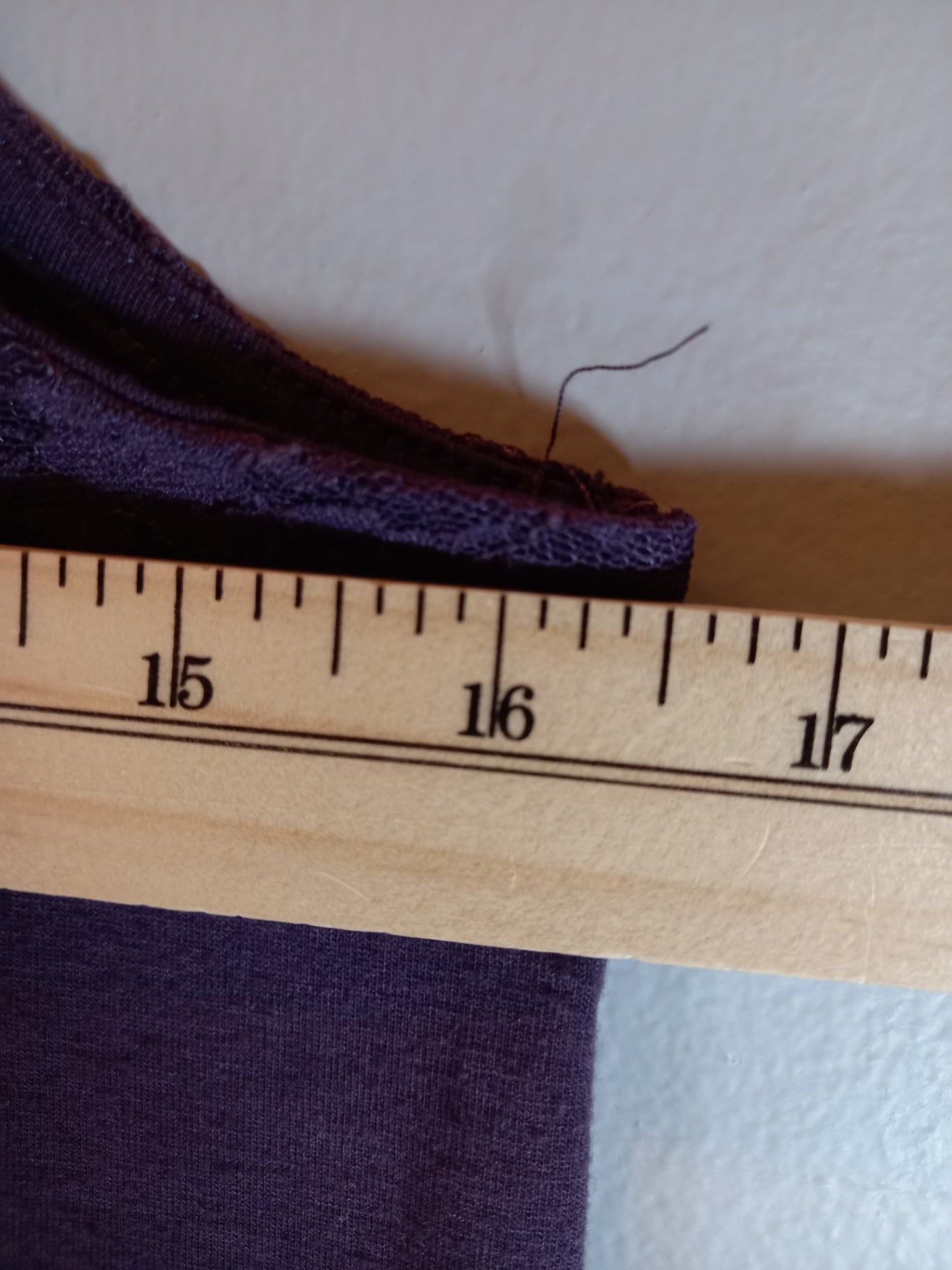 Warehouse One purple lace tank - Small