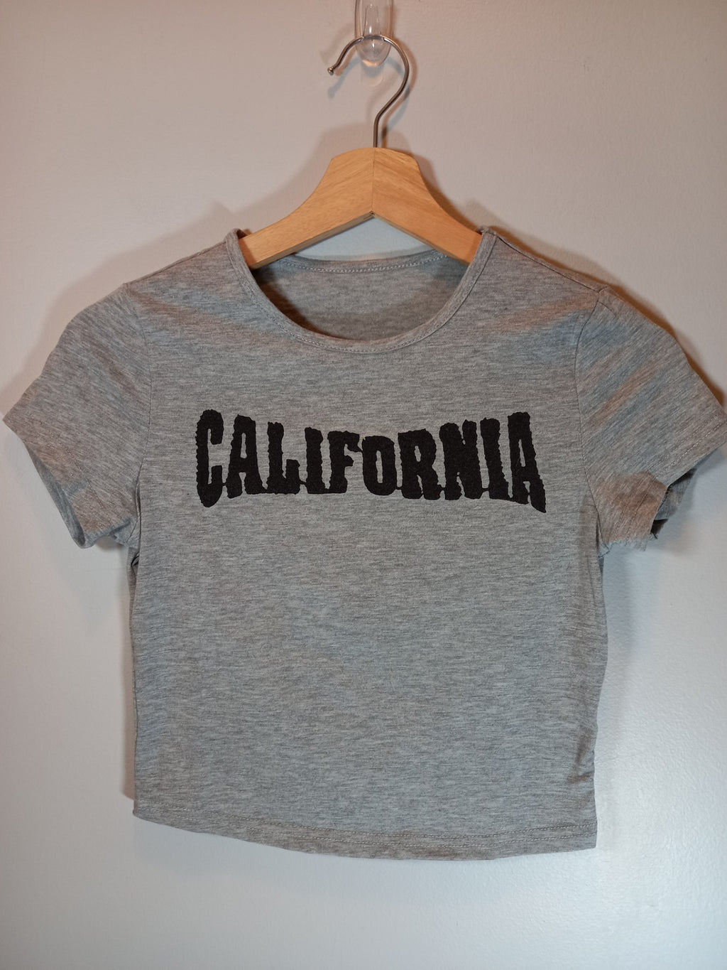 California crop graphic tee - XS