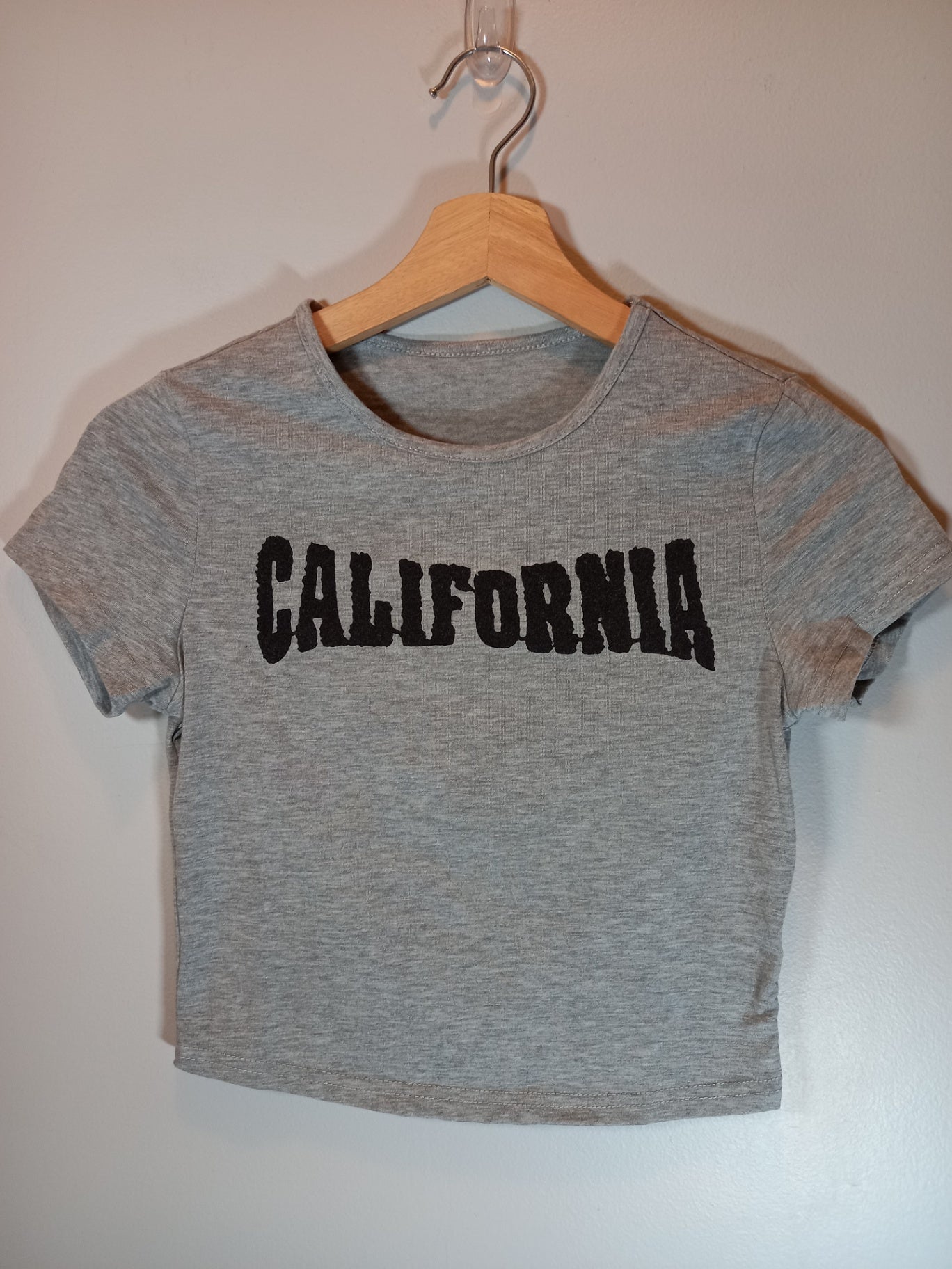 California crop graphic tee - XS