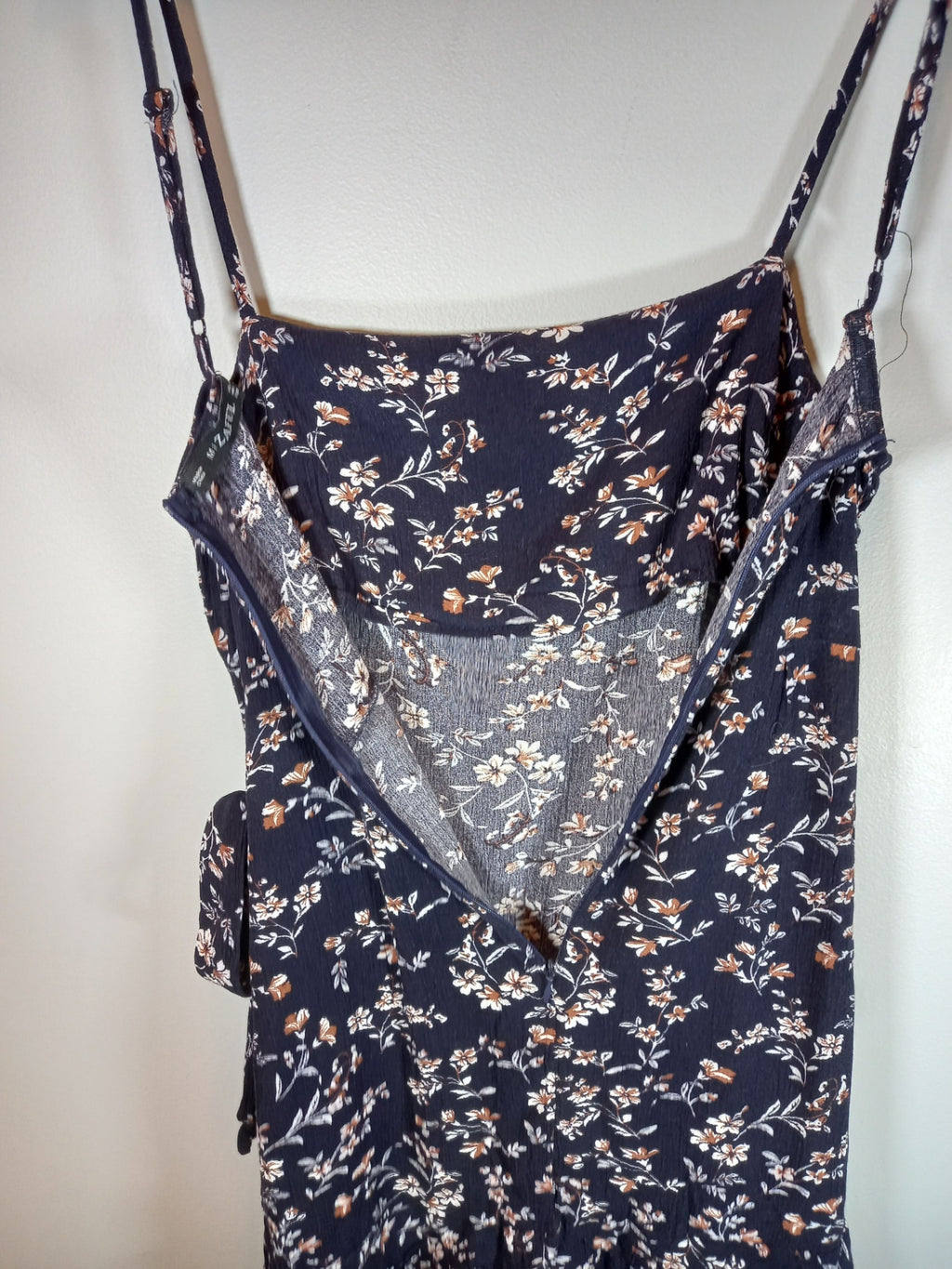 Zaful floral long cami - Sz 6