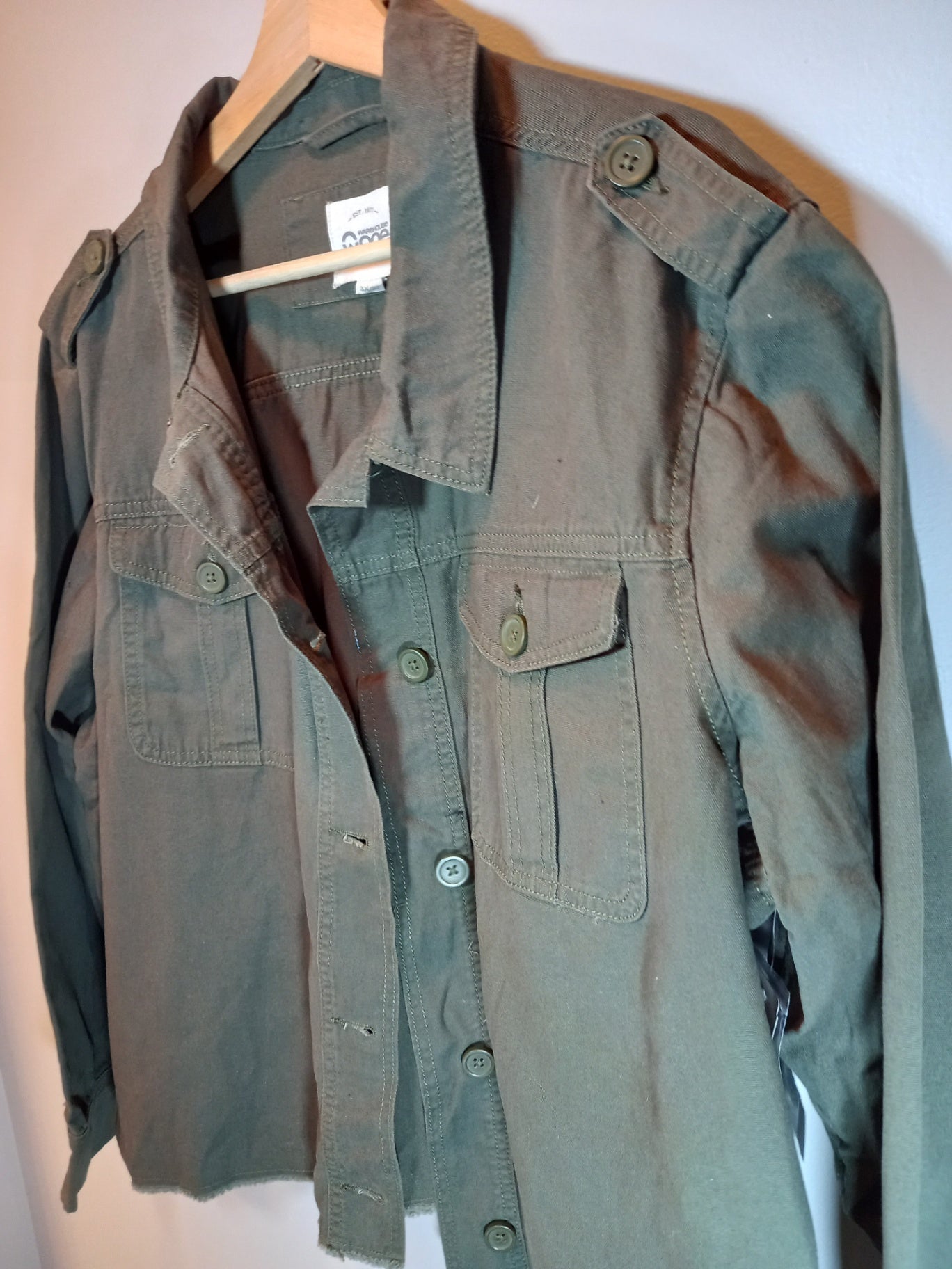 NWT Warehouse One green jacket - 3XL